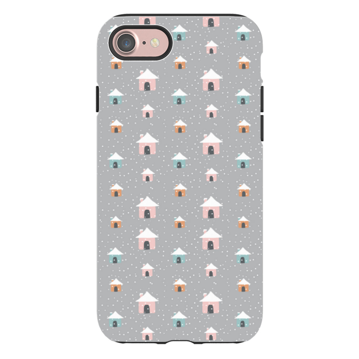 iPhone Tough Case - House Pattern