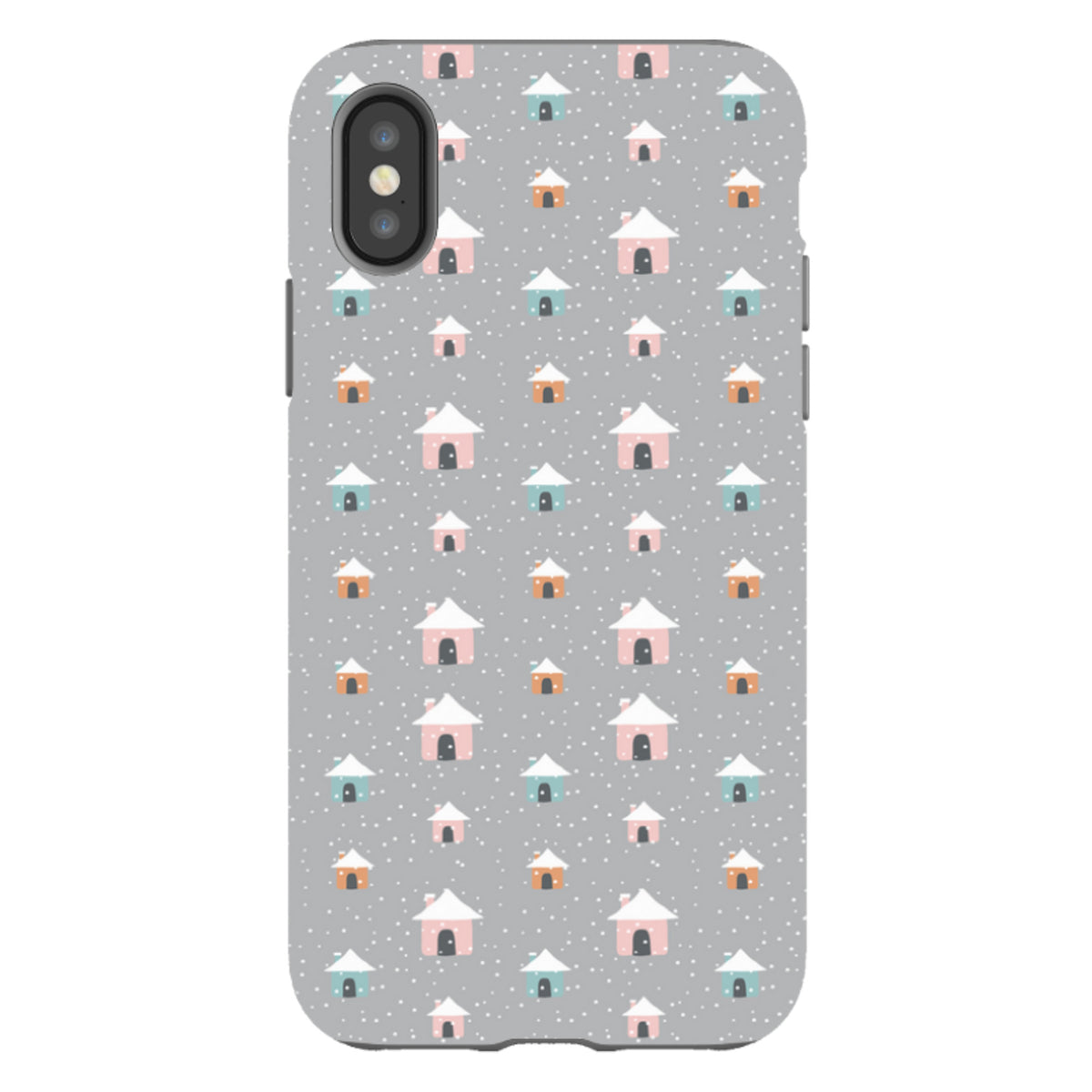 iPhone Tough Case - House Pattern