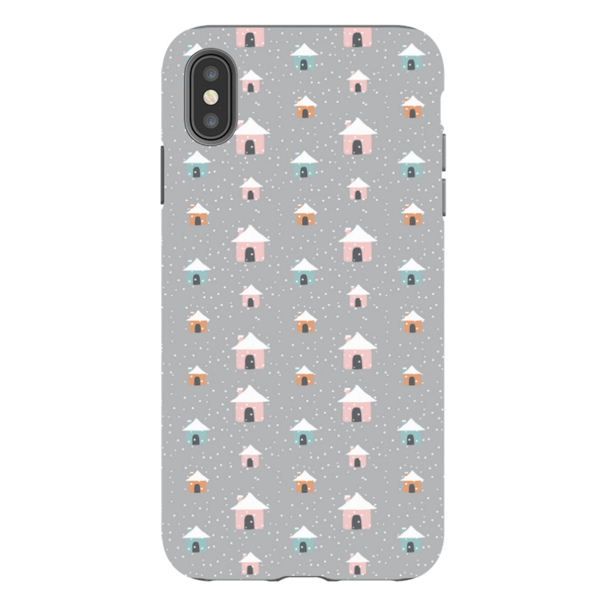iPhone Tough Case - House Pattern