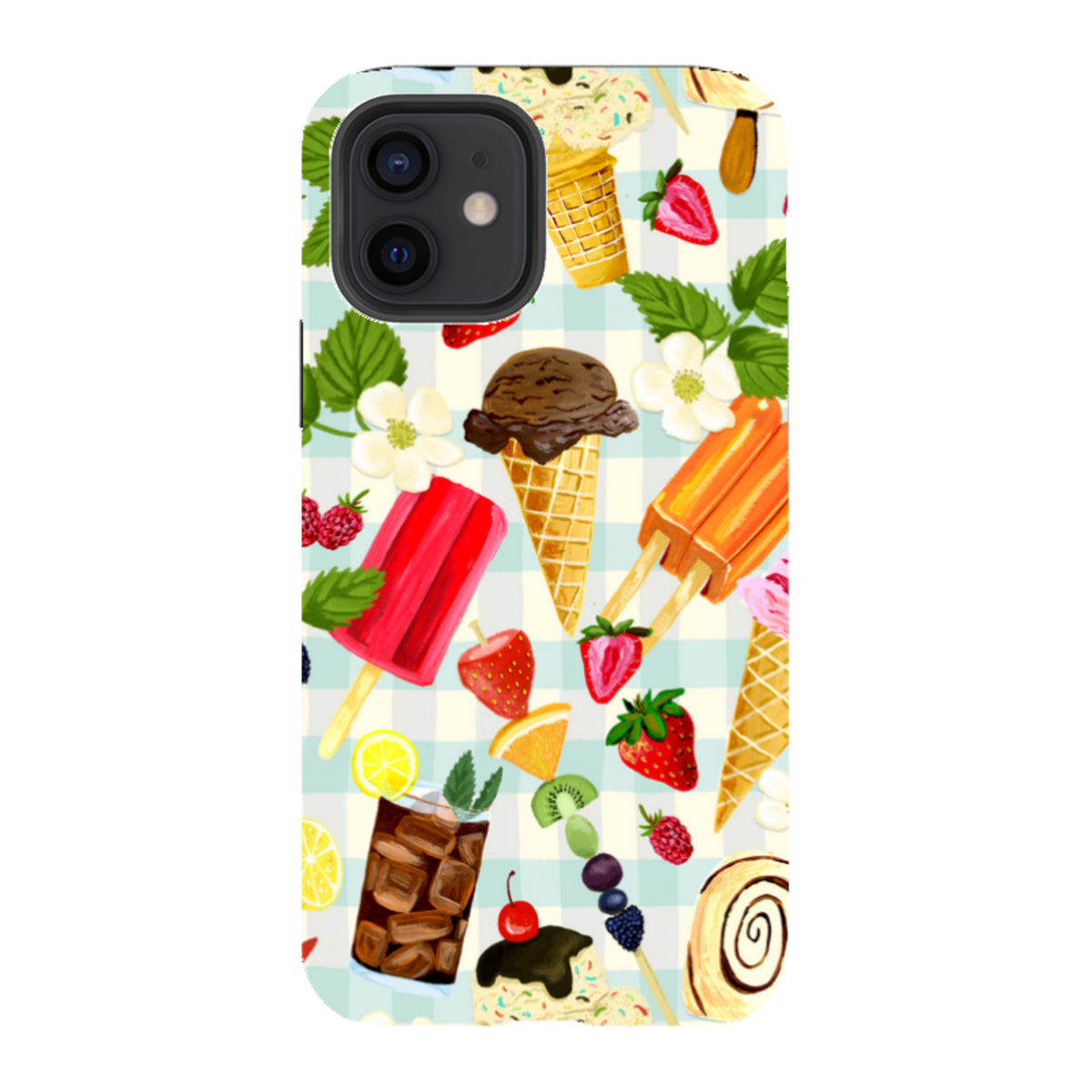 iPhone Tough Case - Ice Floral By Abby Jacobs