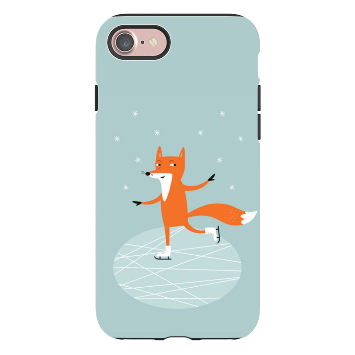 iPhone Tough Case - Icy Foxy