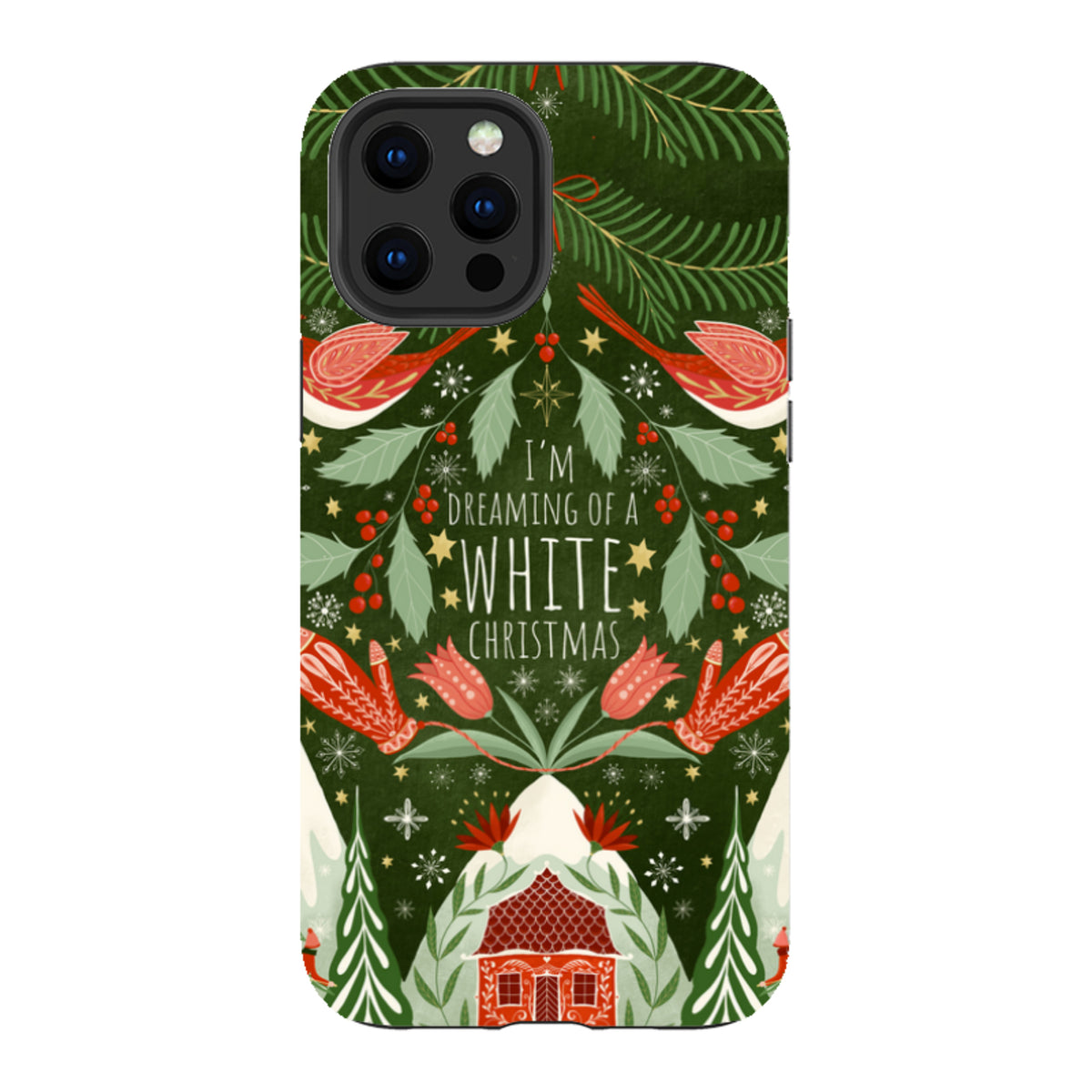 iPhone Tough Case - I'm Dreaming Of a White Christmas By Maja Lindberg