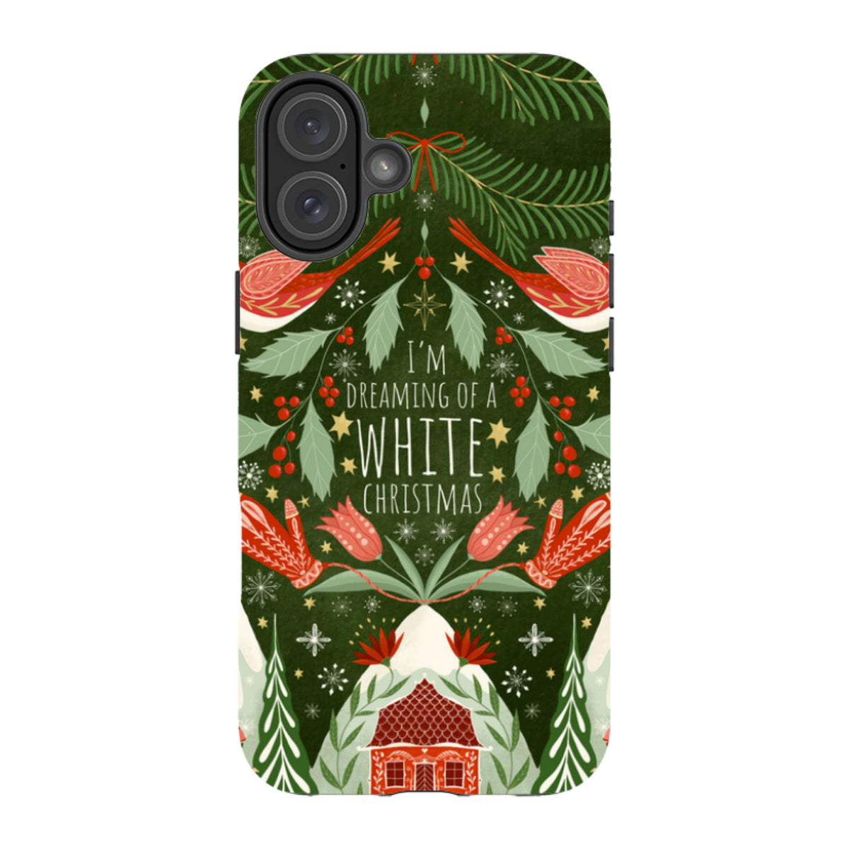 iPhone Tough Case - I'm Dreaming Of a White Christmas By Maja Lindberg