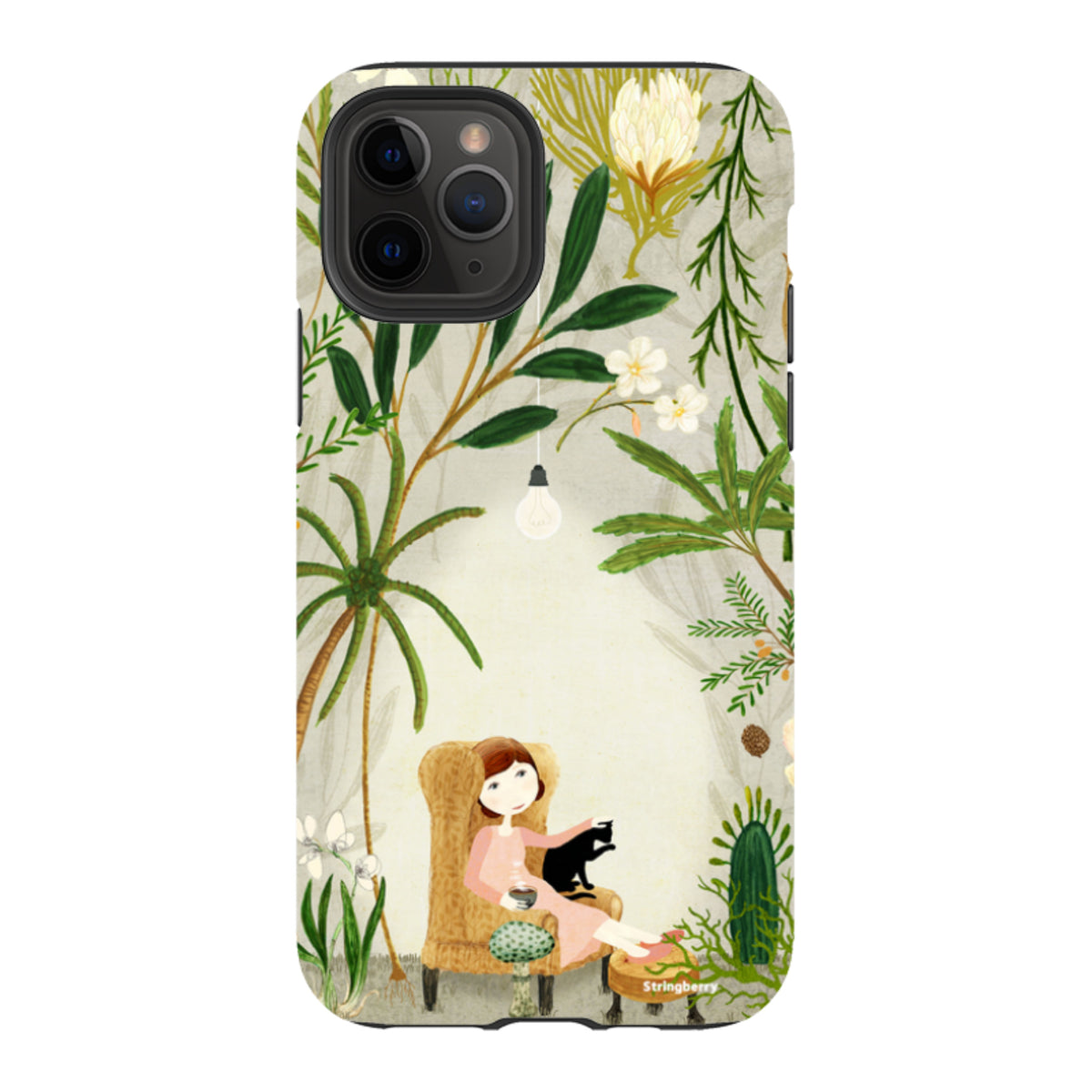 iPhone Tough Case - Imaginarium Garden I By Katherine Quinn