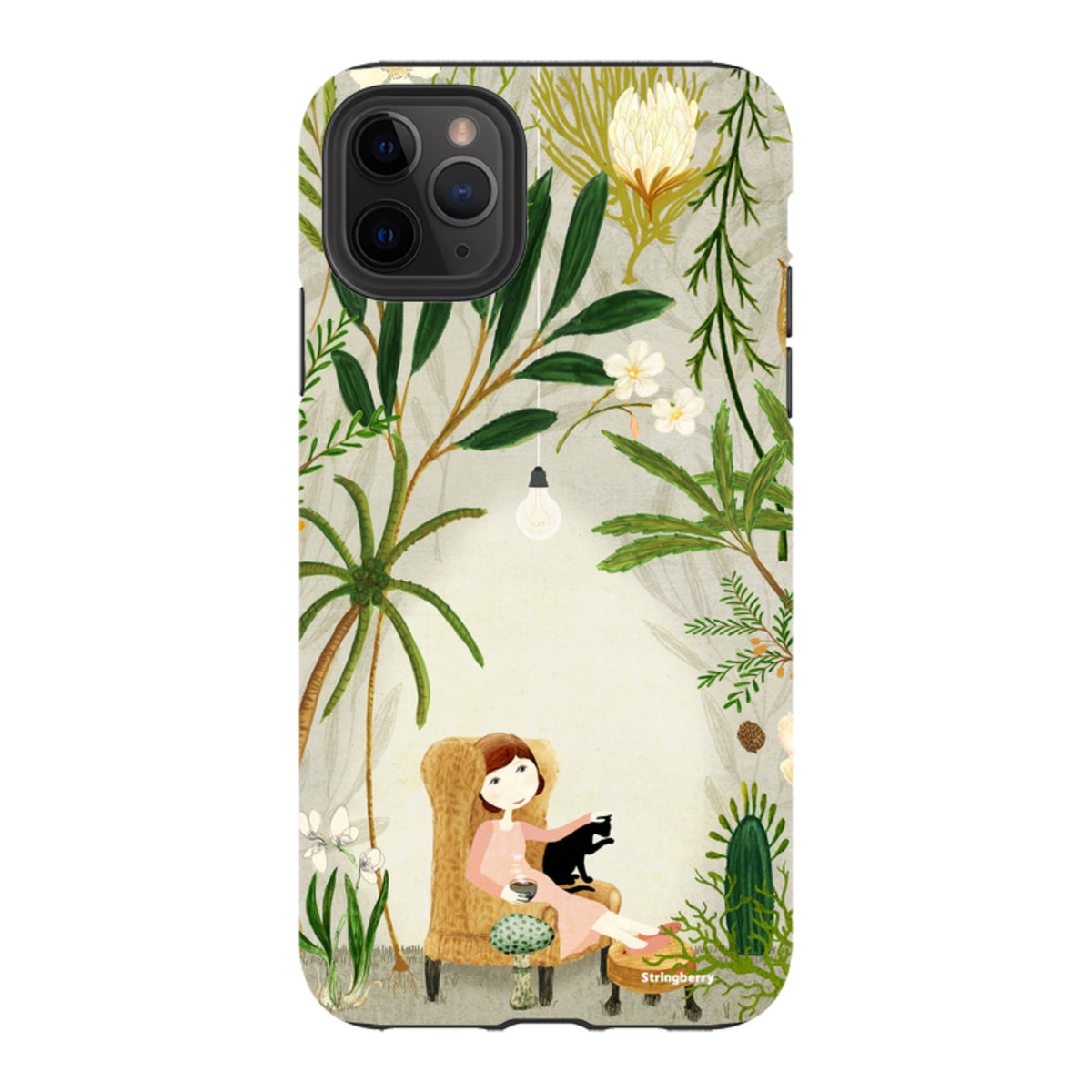 iPhone Tough Case - Imaginarium Garden I By Katherine Quinn