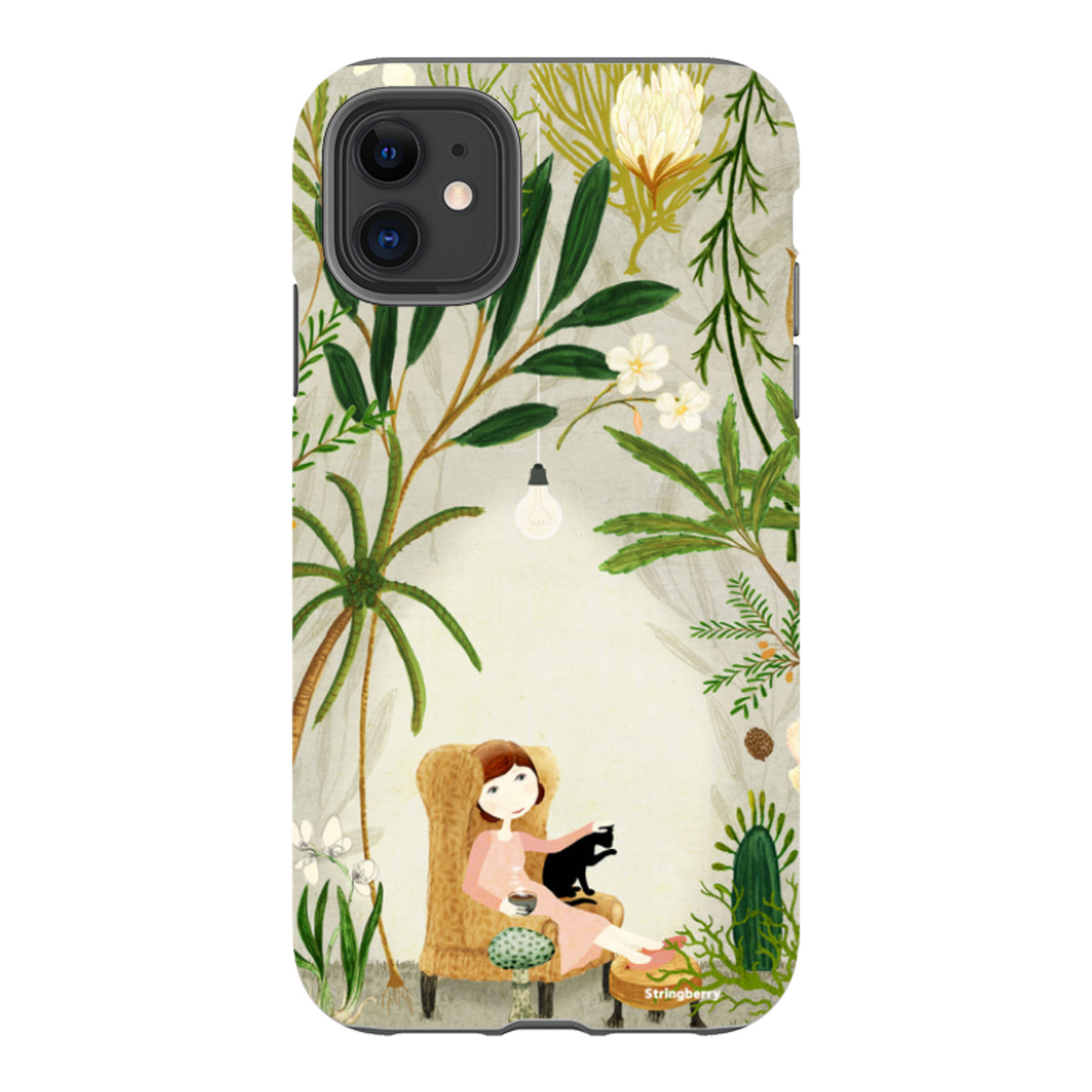iPhone Tough Case - Imaginarium Garden I By Katherine Quinn