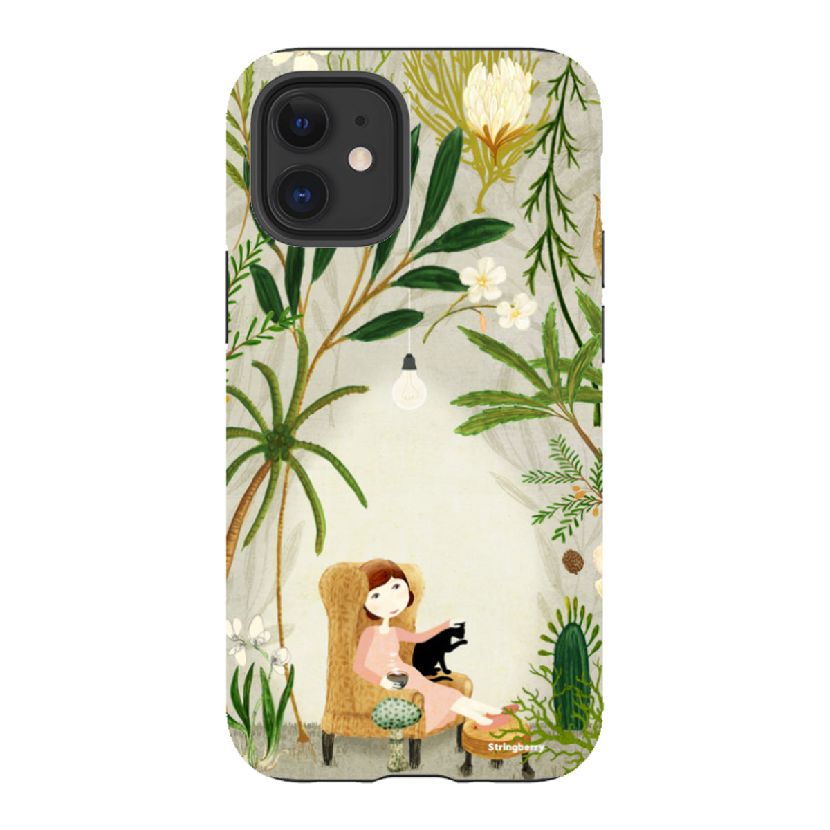 iPhone Tough Case - Imaginarium Garden I By Katherine Quinn
