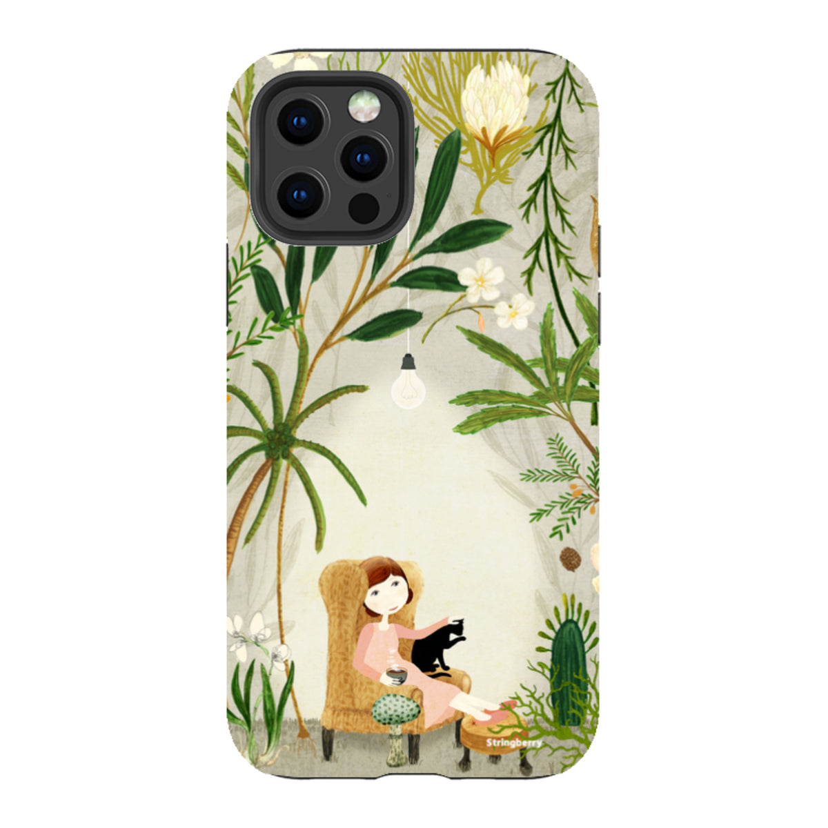 iPhone Tough Case - Imaginarium Garden I By Katherine Quinn