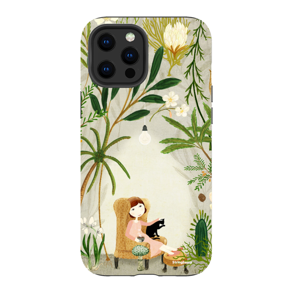 iPhone Tough Case - Imaginarium Garden I By Katherine Quinn