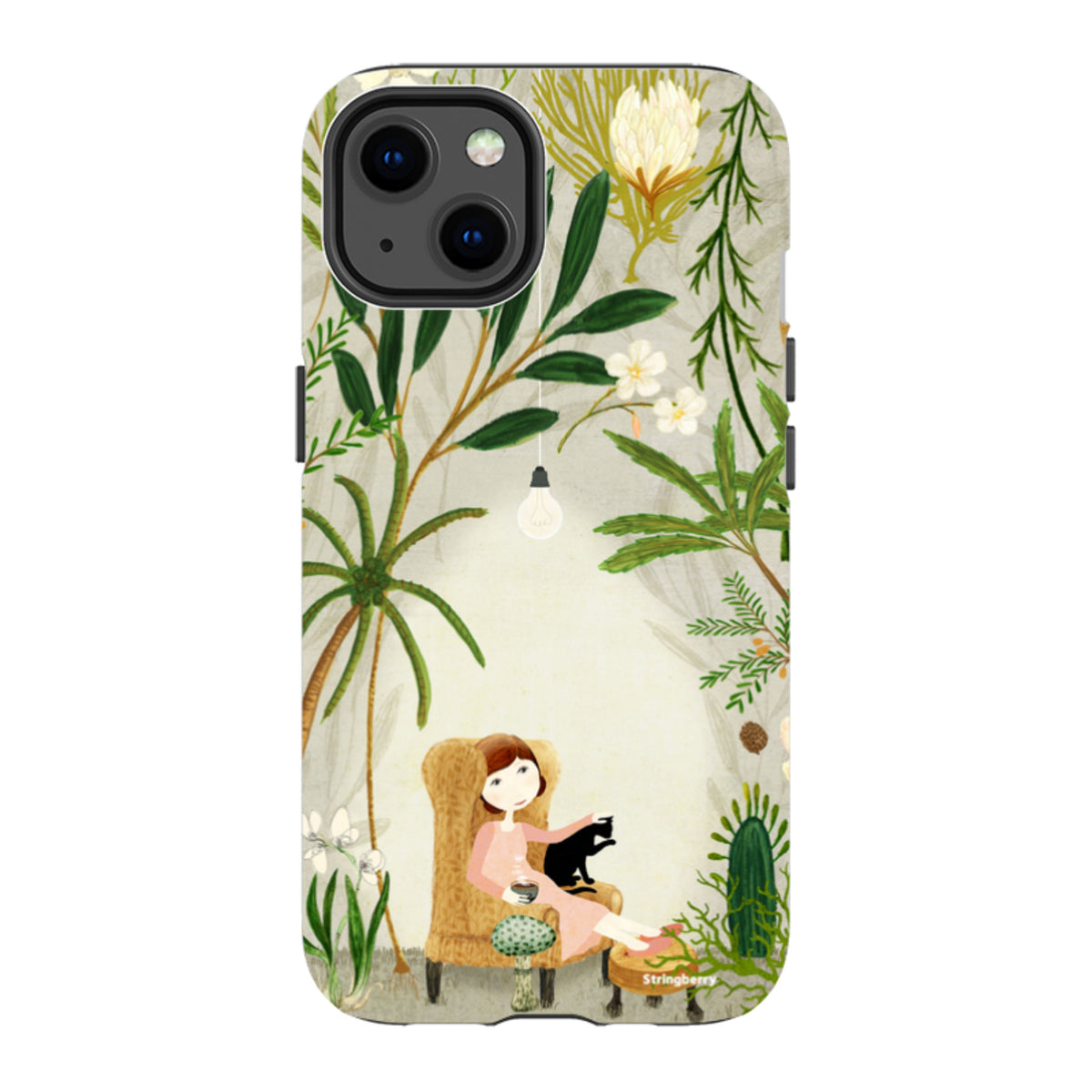 iPhone Tough Case - Imaginarium Garden I By Katherine Quinn