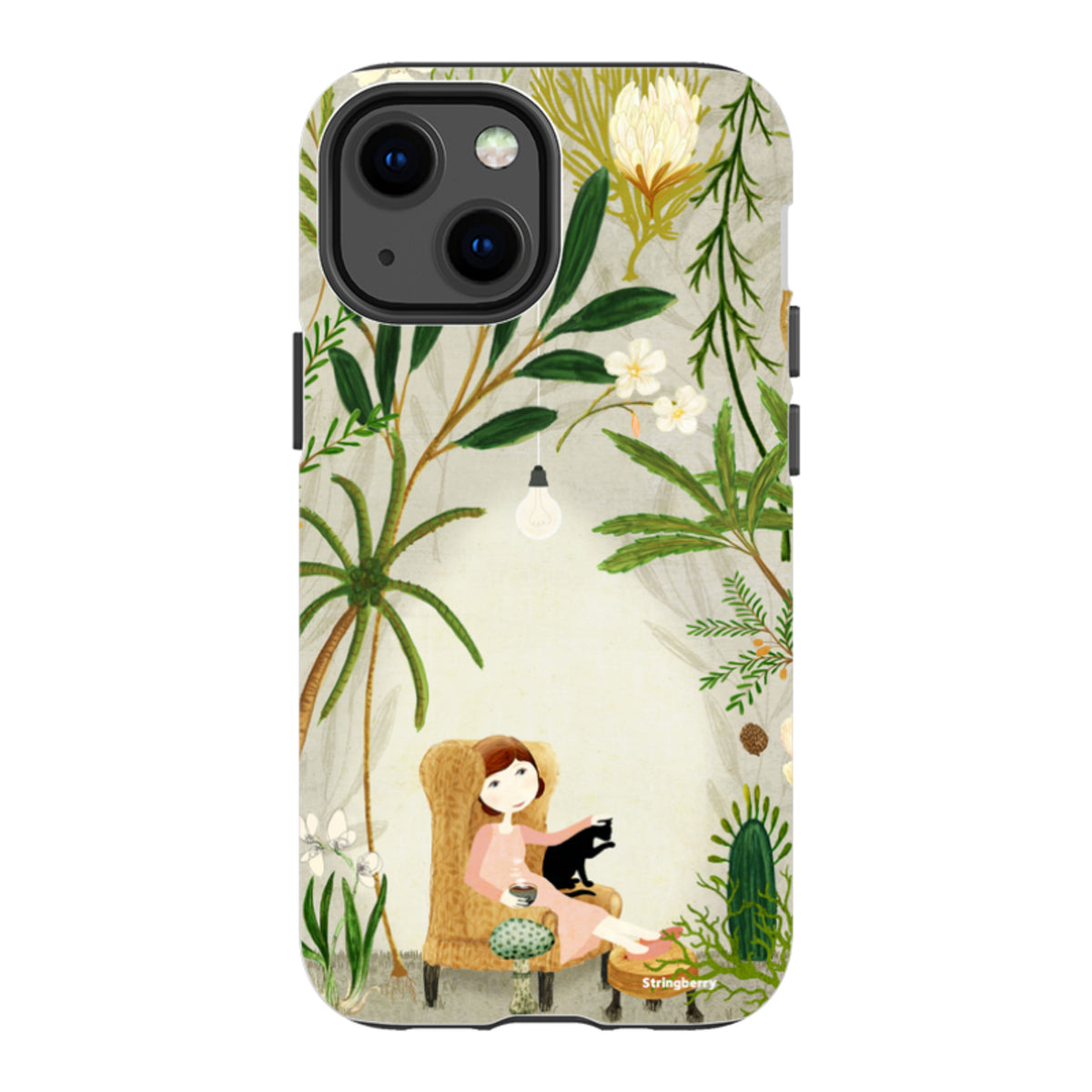 iPhone Tough Case - Imaginarium Garden I By Katherine Quinn