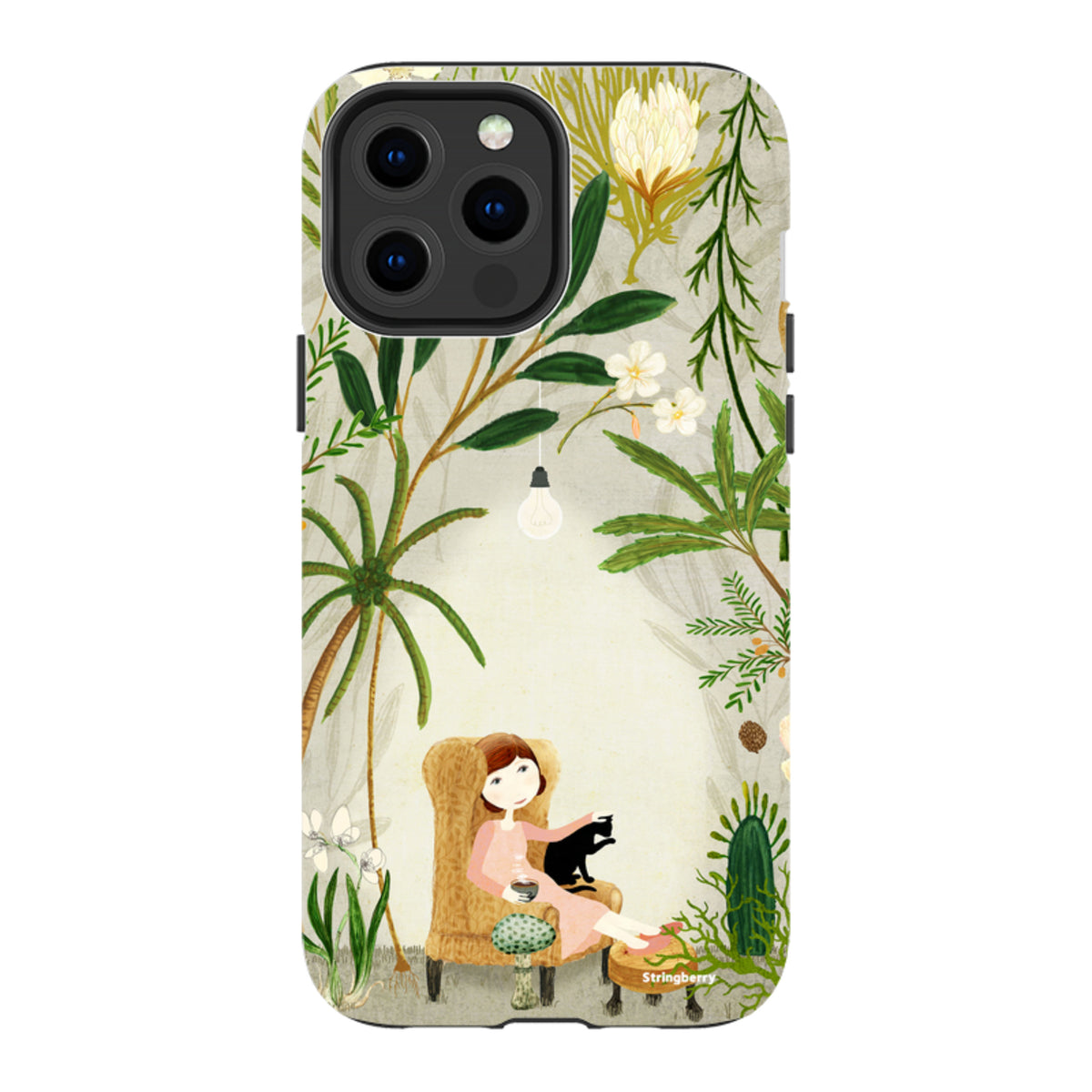 iPhone Tough Case - Imaginarium Garden I By Katherine Quinn