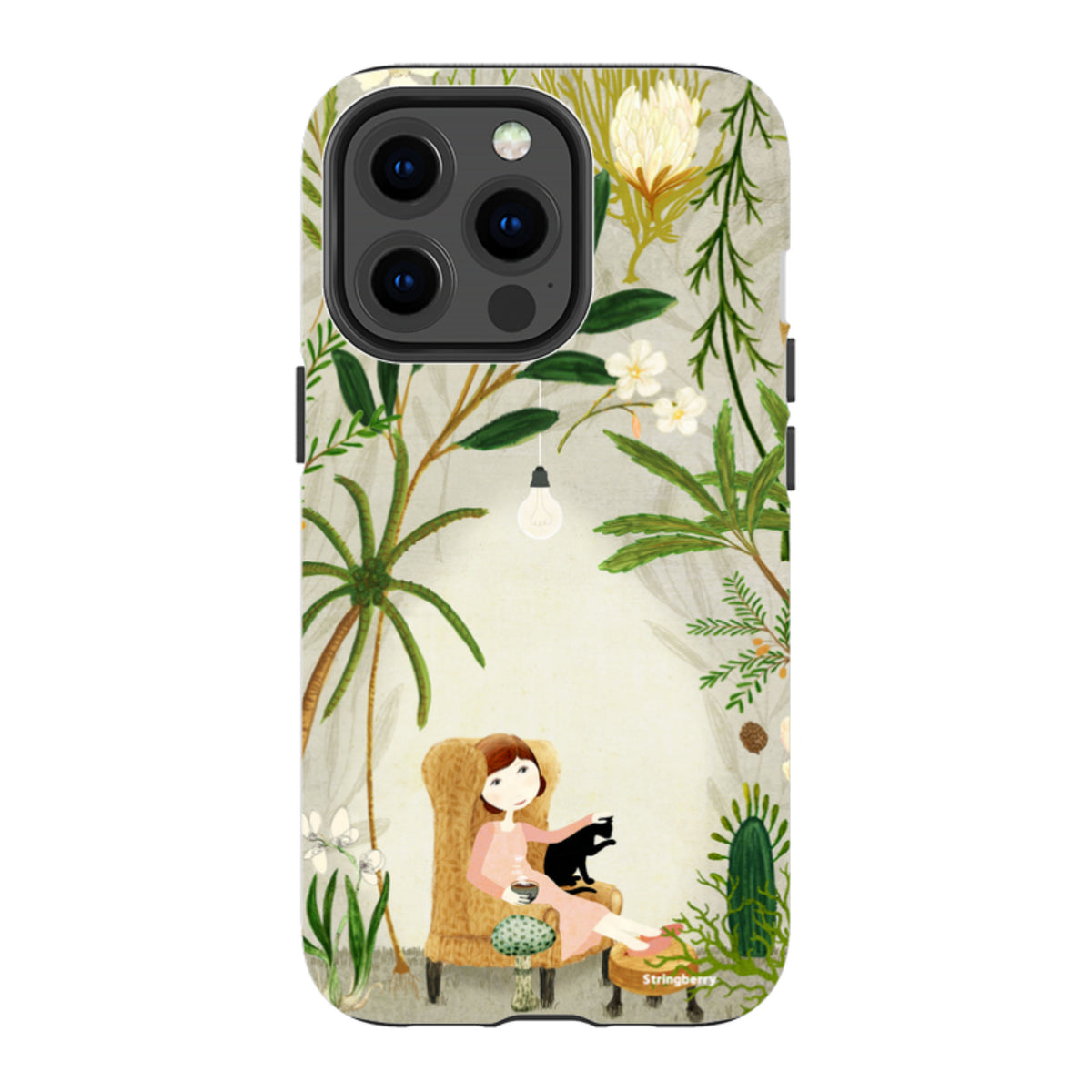 iPhone Tough Case - Imaginarium Garden I By Katherine Quinn