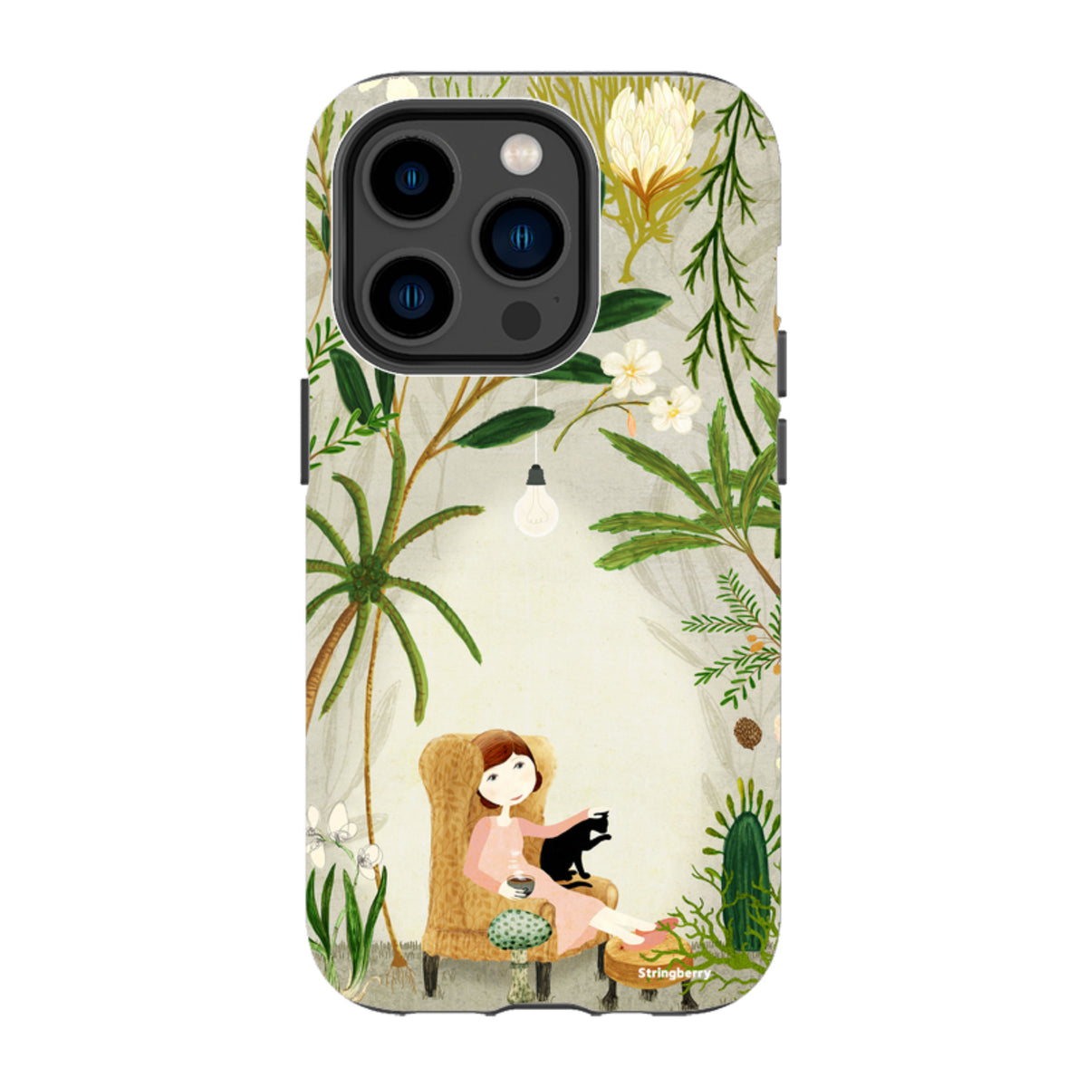 iPhone Tough Case - Imaginarium Garden I By Katherine Quinn