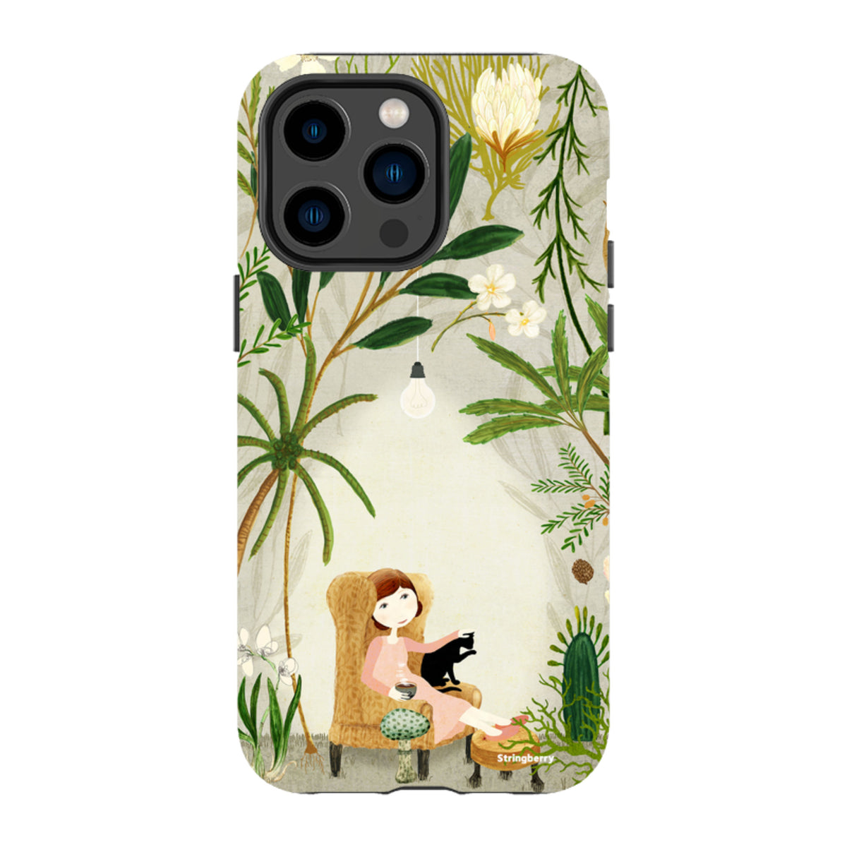 iPhone Tough Case - Imaginarium Garden I By Katherine Quinn