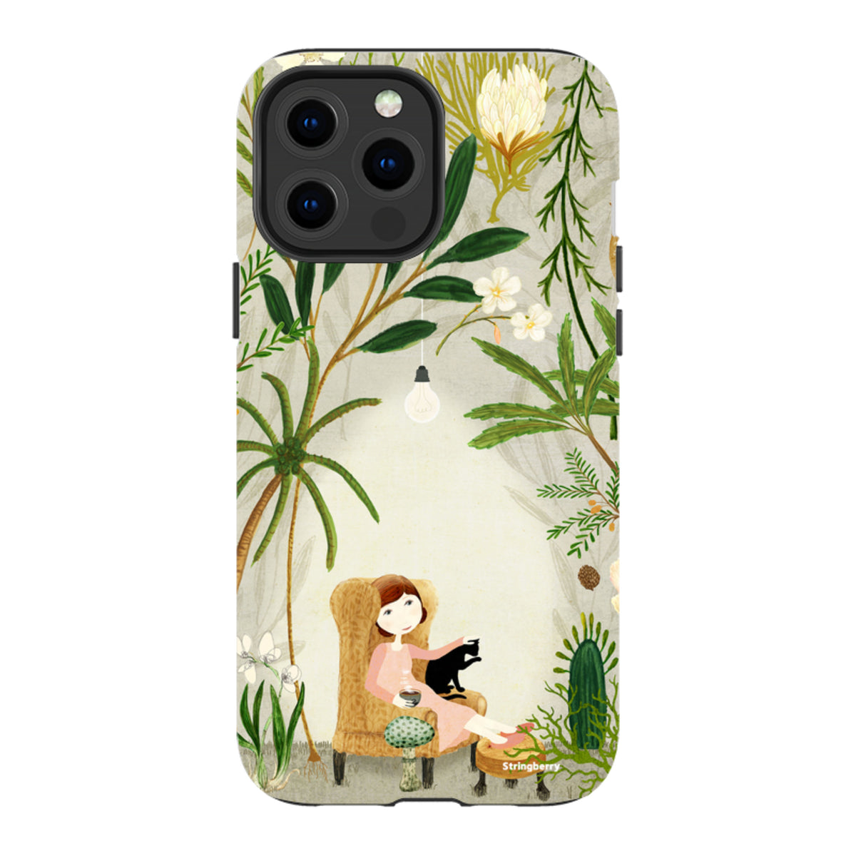 iPhone Tough Case - Imaginarium Garden I By Katherine Quinn