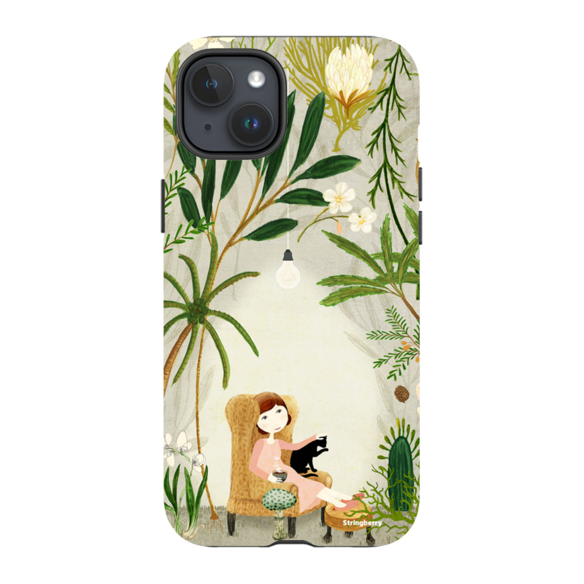 iPhone Tough Case - Imaginarium Garden I By Katherine Quinn