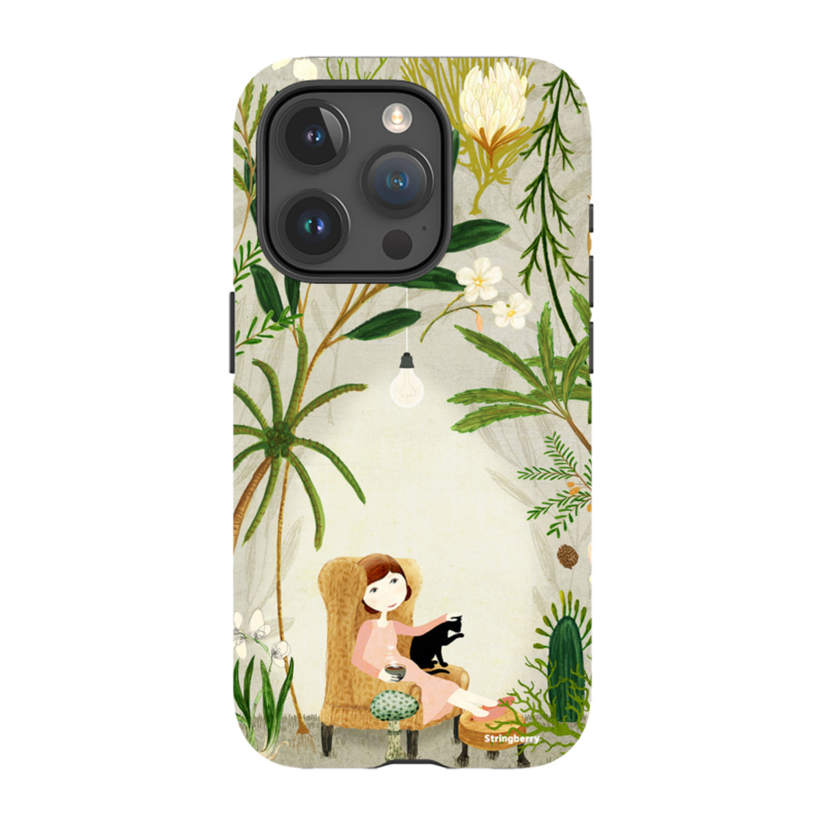iPhone Tough Case - Imaginarium Garden I By Katherine Quinn