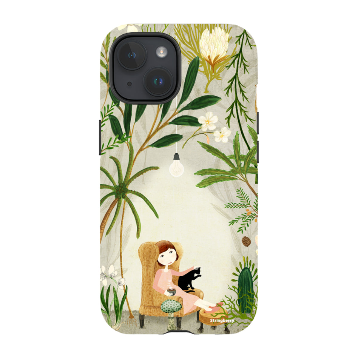 iPhone Tough Case - Imaginarium Garden I By Katherine Quinn