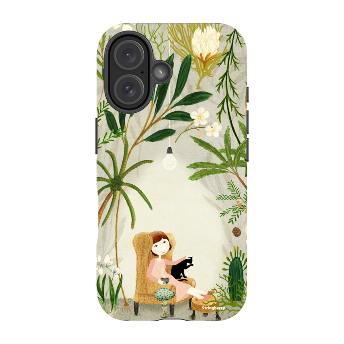 iPhone Tough Case - Imaginarium Garden I By Katherine Quinn