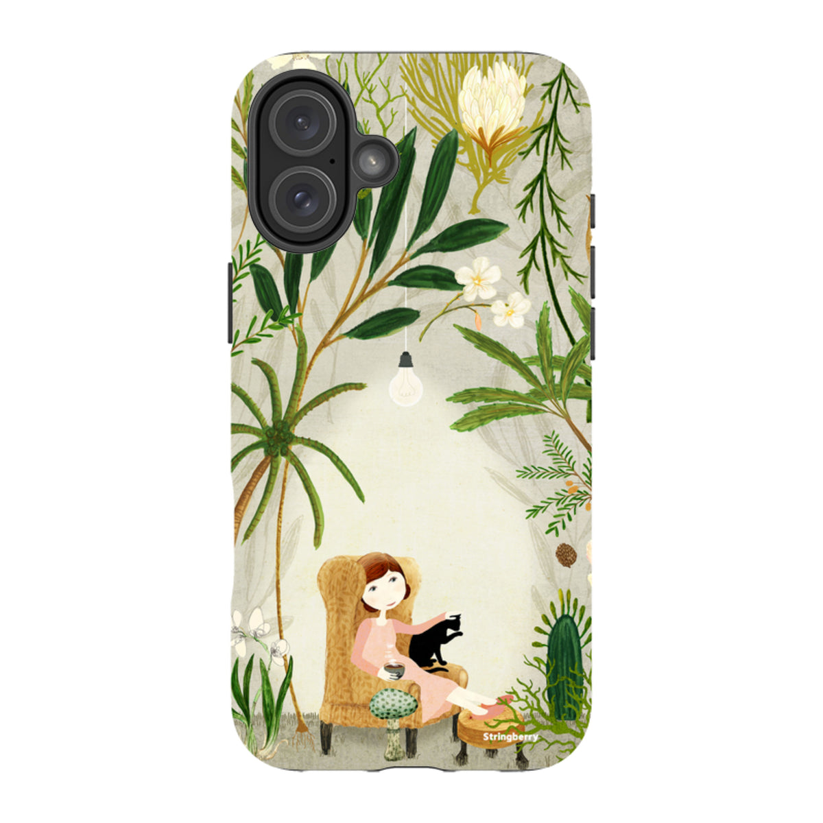 iPhone Tough Case - Imaginarium Garden I By Katherine Quinn