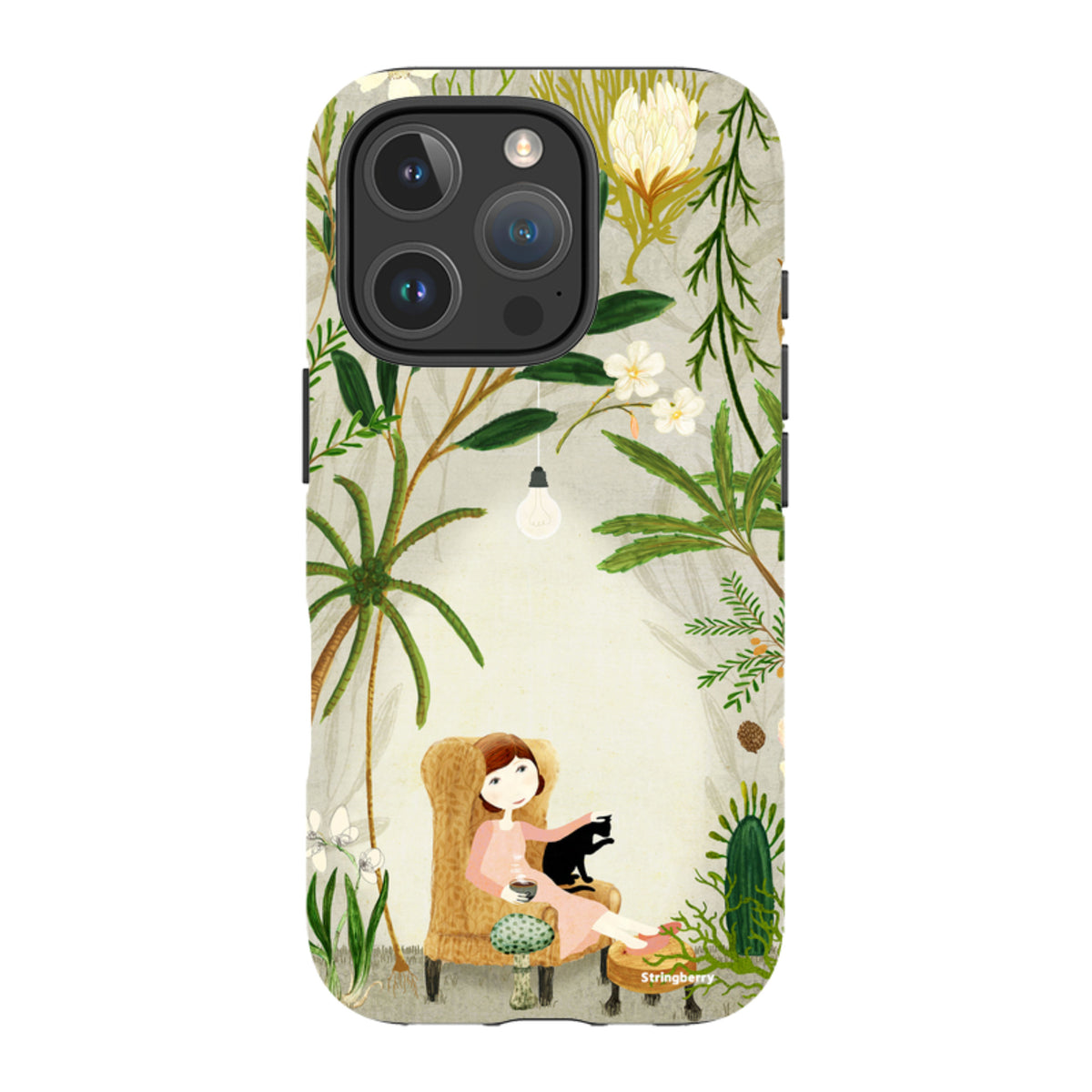 iPhone Tough Case - Imaginarium Garden I By Katherine Quinn
