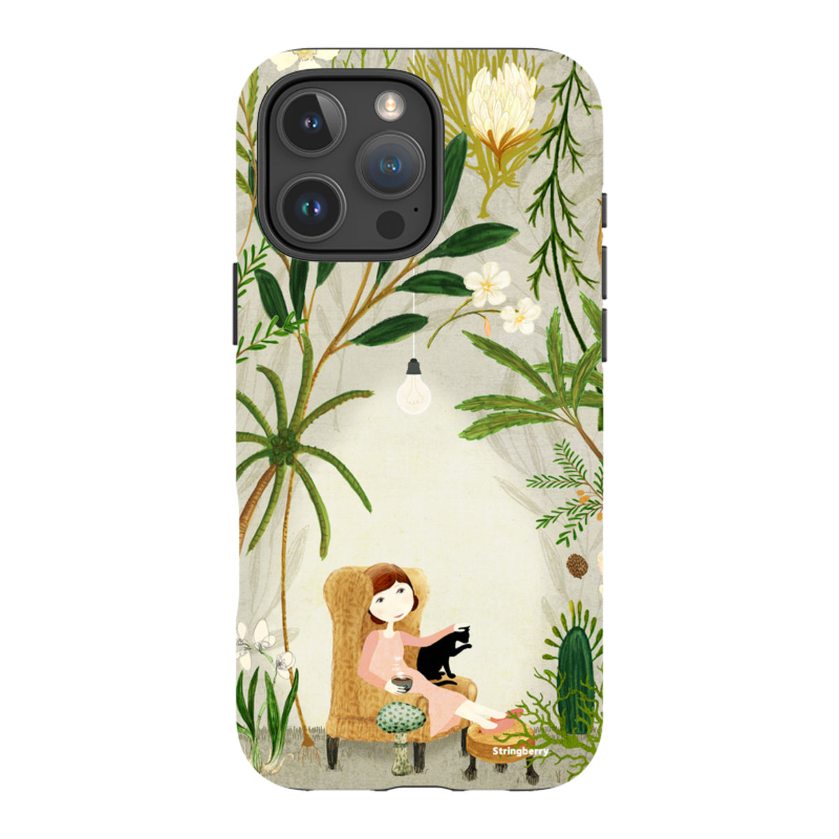 iPhone Tough Case - Imaginarium Garden I By Katherine Quinn