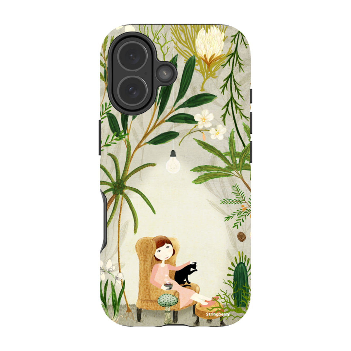 iPhone Tough Case - Imaginarium Garden I By Katherine Quinn