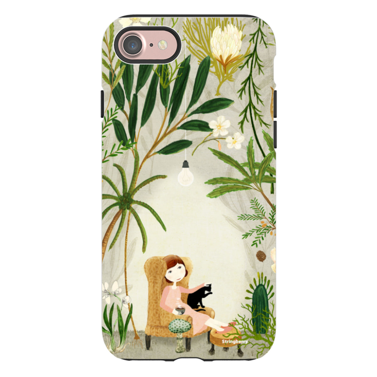 iPhone Tough Case - Imaginarium Garden I By Katherine Quinn