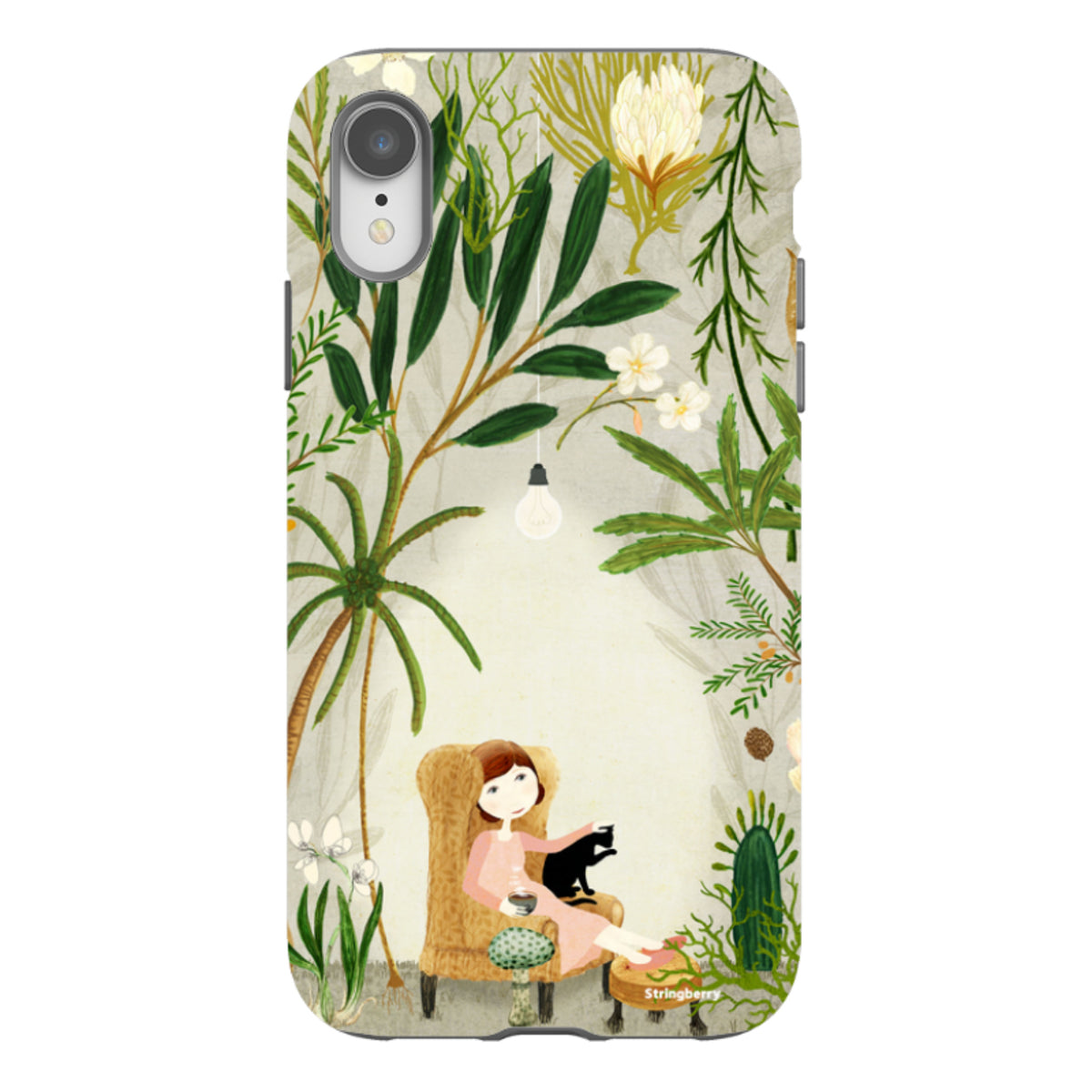 iPhone Tough Case - Imaginarium Garden I By Katherine Quinn