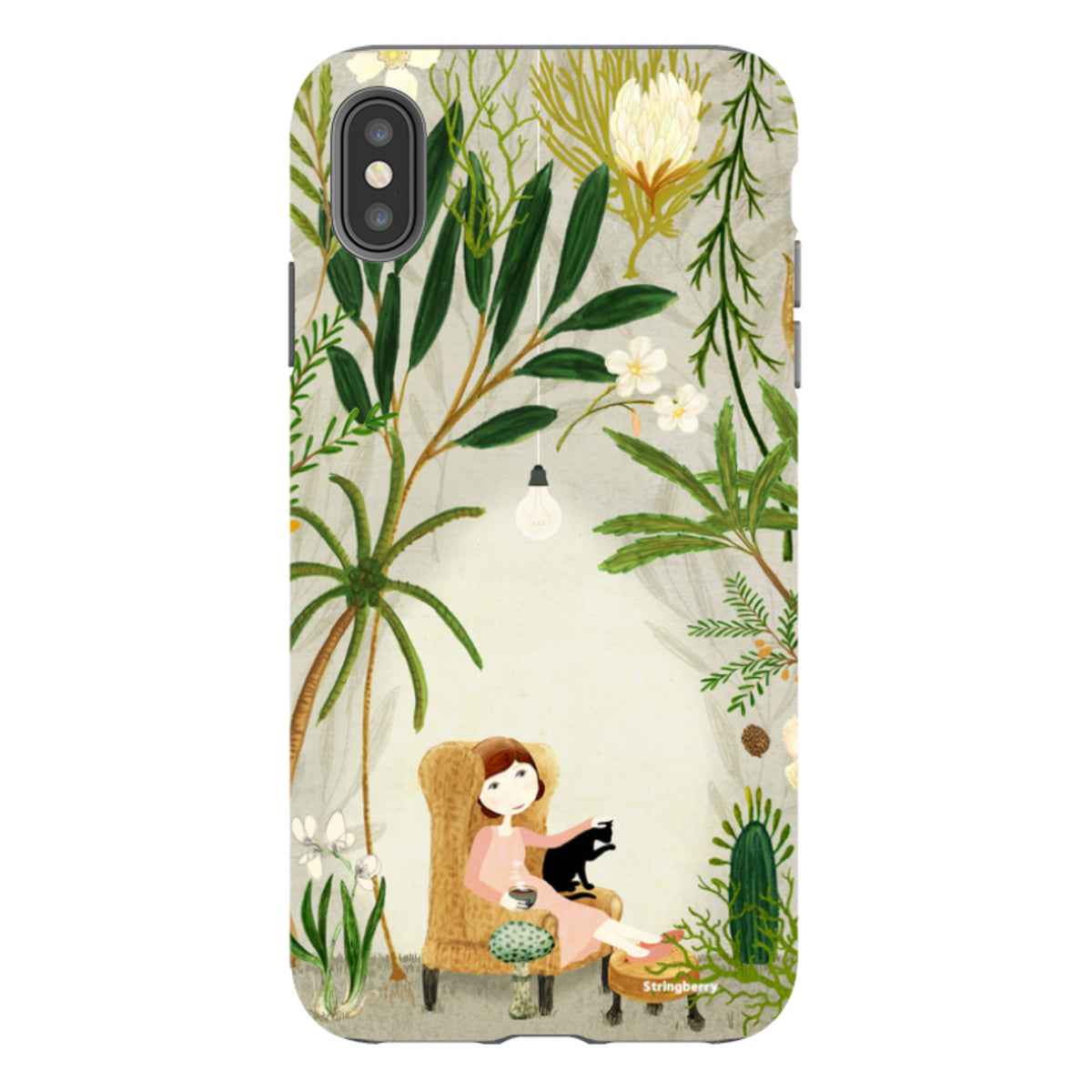 iPhone Tough Case - Imaginarium Garden I By Katherine Quinn