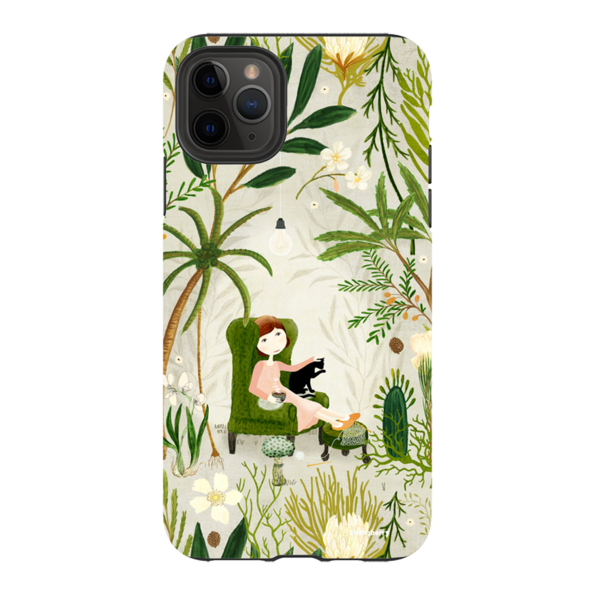 iPhone Tough Case - Imaginarium Garden II By Katherine Quinn