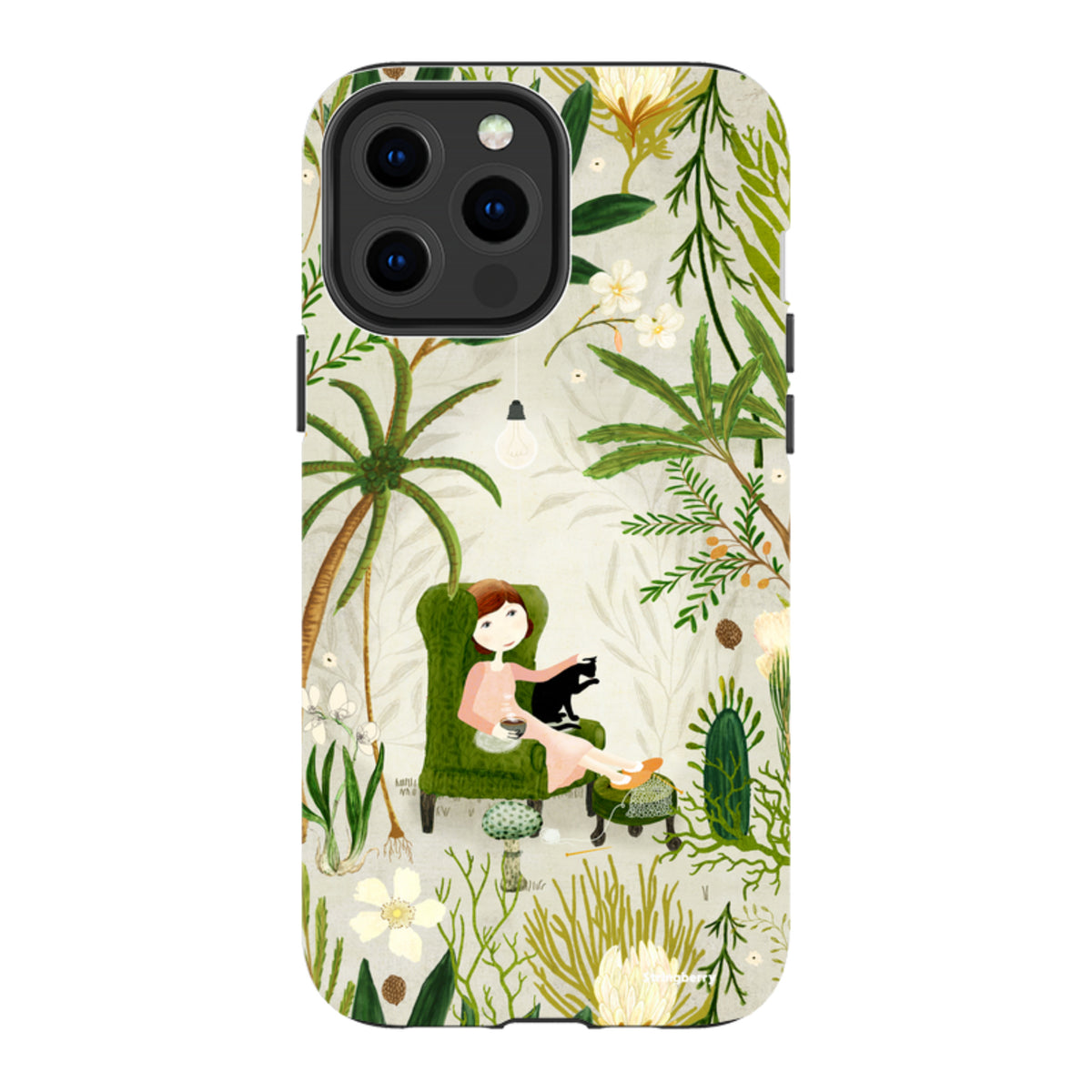 iPhone Tough Case - Imaginarium Garden II By Katherine Quinn