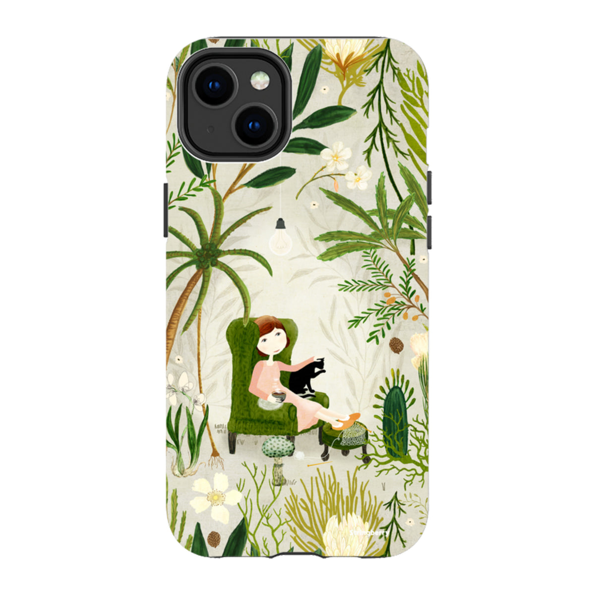 iPhone Tough Case - Imaginarium Garden II By Katherine Quinn