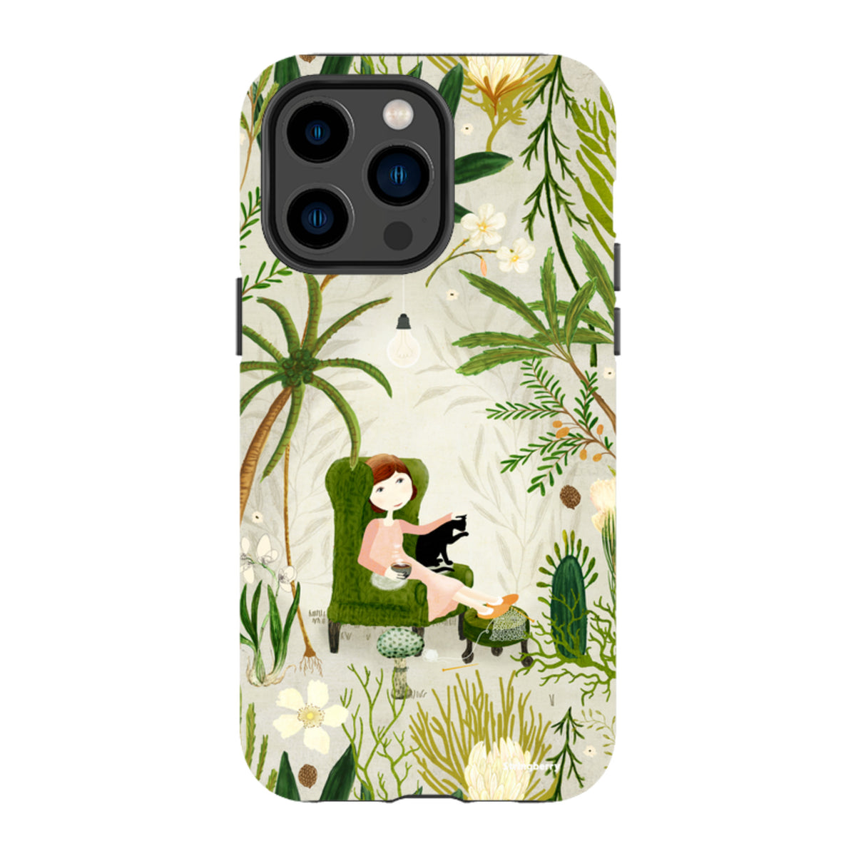 iPhone Tough Case - Imaginarium Garden II By Katherine Quinn
