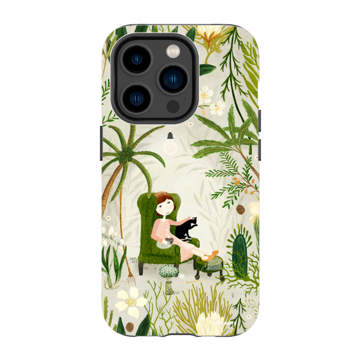 iPhone Tough Case - Imaginarium Garden II By Katherine Quinn