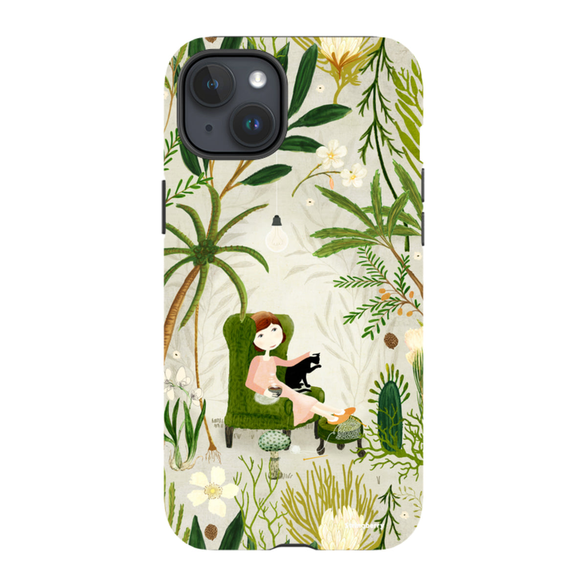 iPhone Tough Case - Imaginarium Garden II By Katherine Quinn