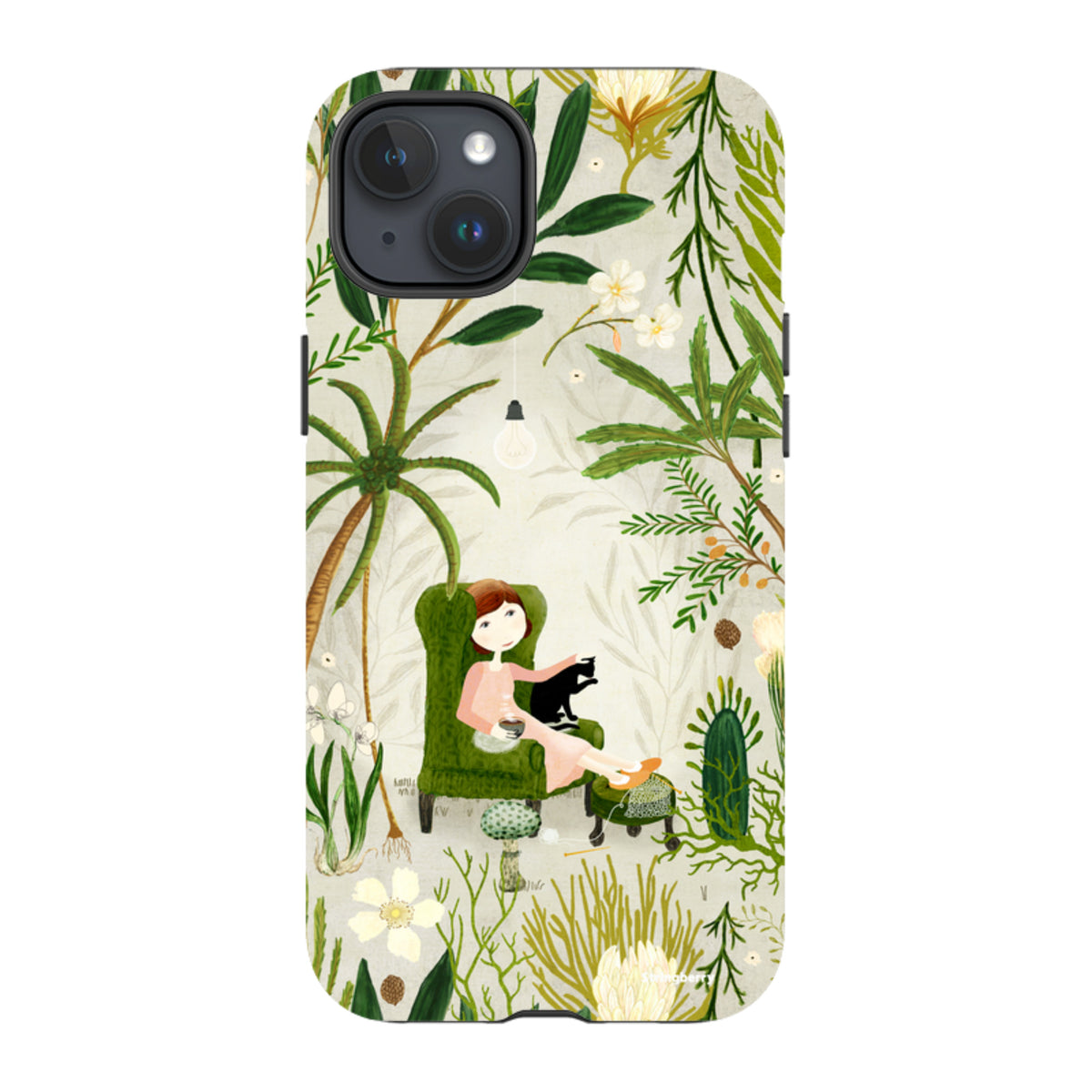 iPhone Tough Case - Imaginarium Garden II By Katherine Quinn
