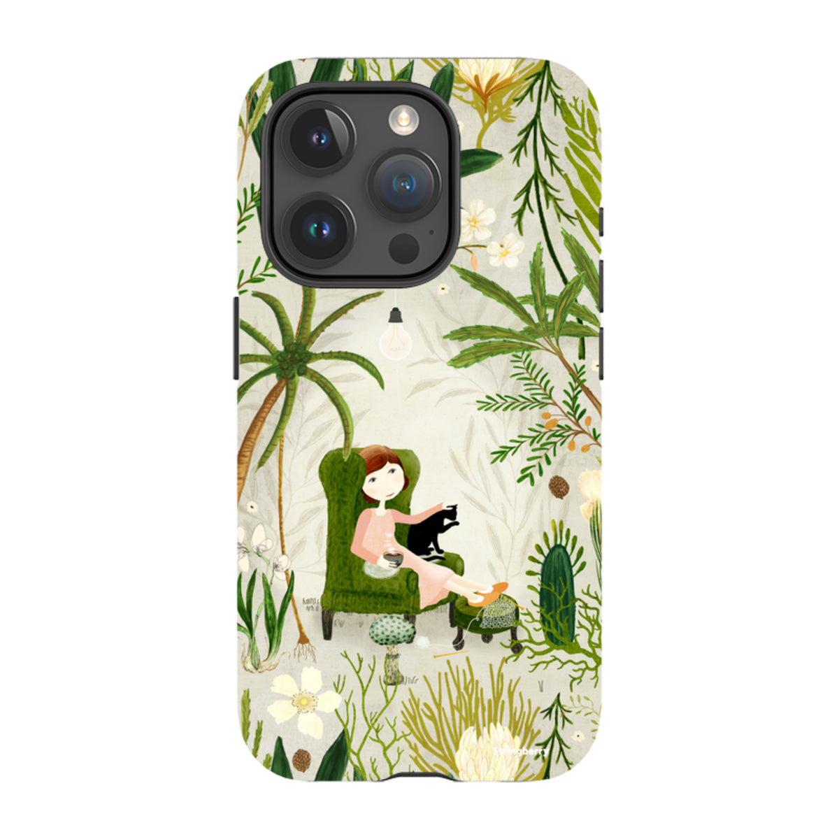 iPhone Tough Case - Imaginarium Garden II By Katherine Quinn