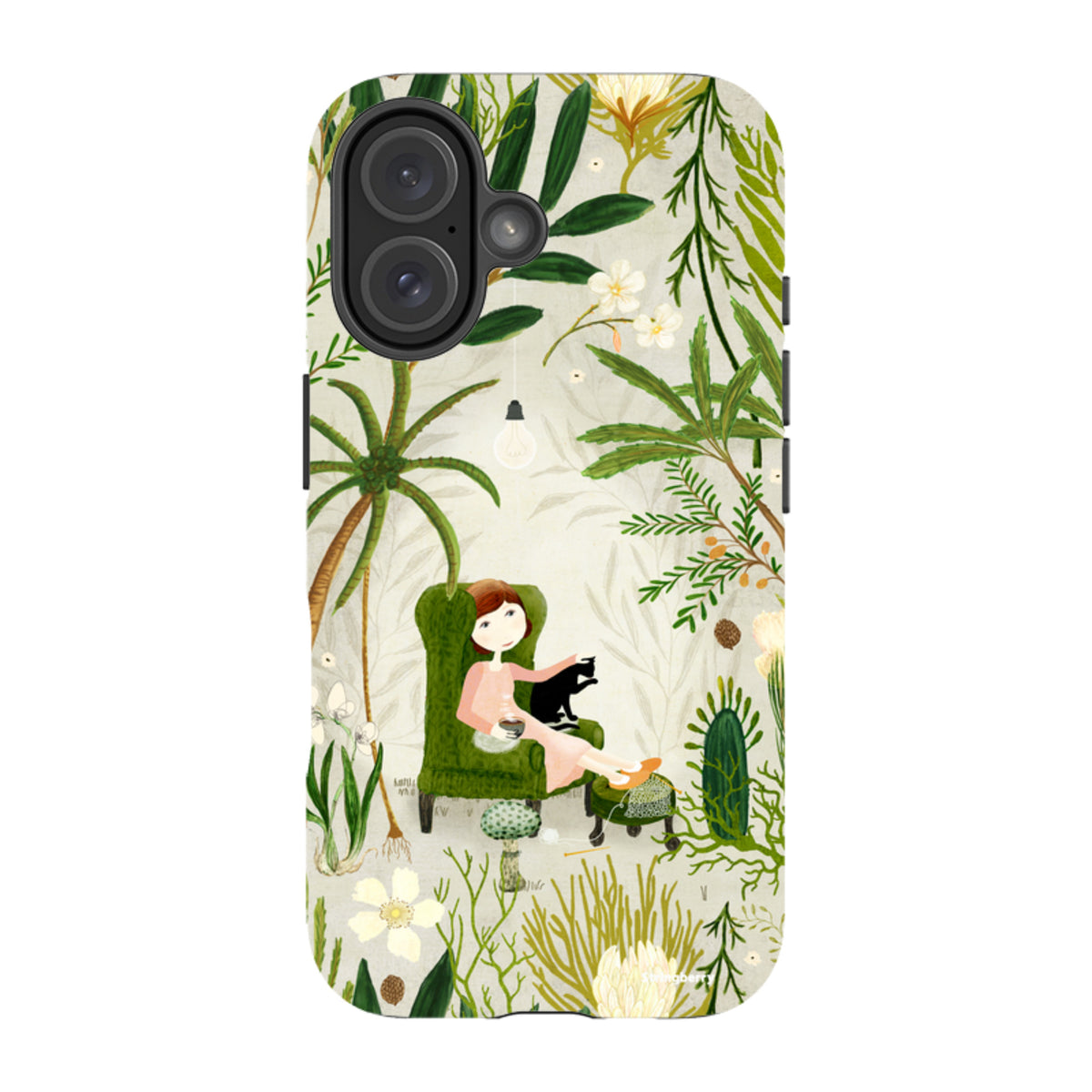 iPhone Tough Case - Imaginarium Garden II By Katherine Quinn