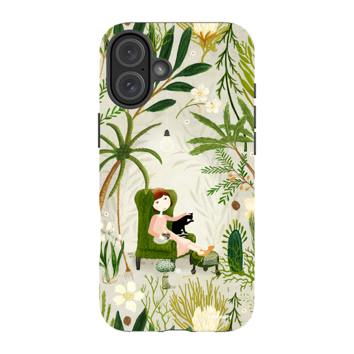 iPhone Tough Case - Imaginarium Garden II By Katherine Quinn