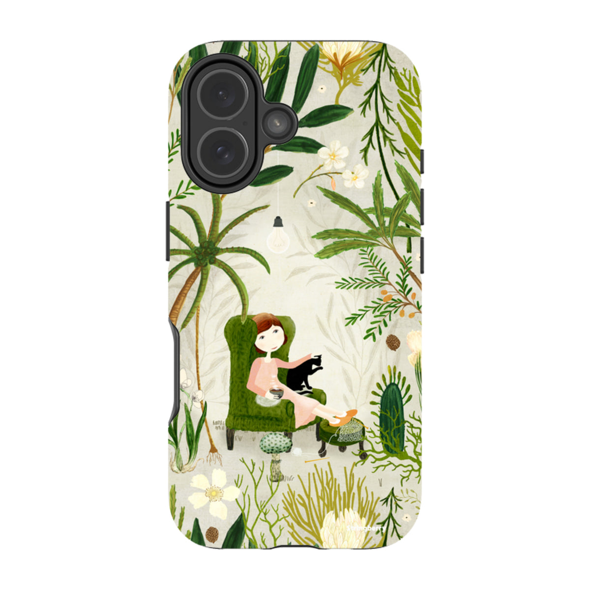 iPhone Tough Case - Imaginarium Garden II By Katherine Quinn
