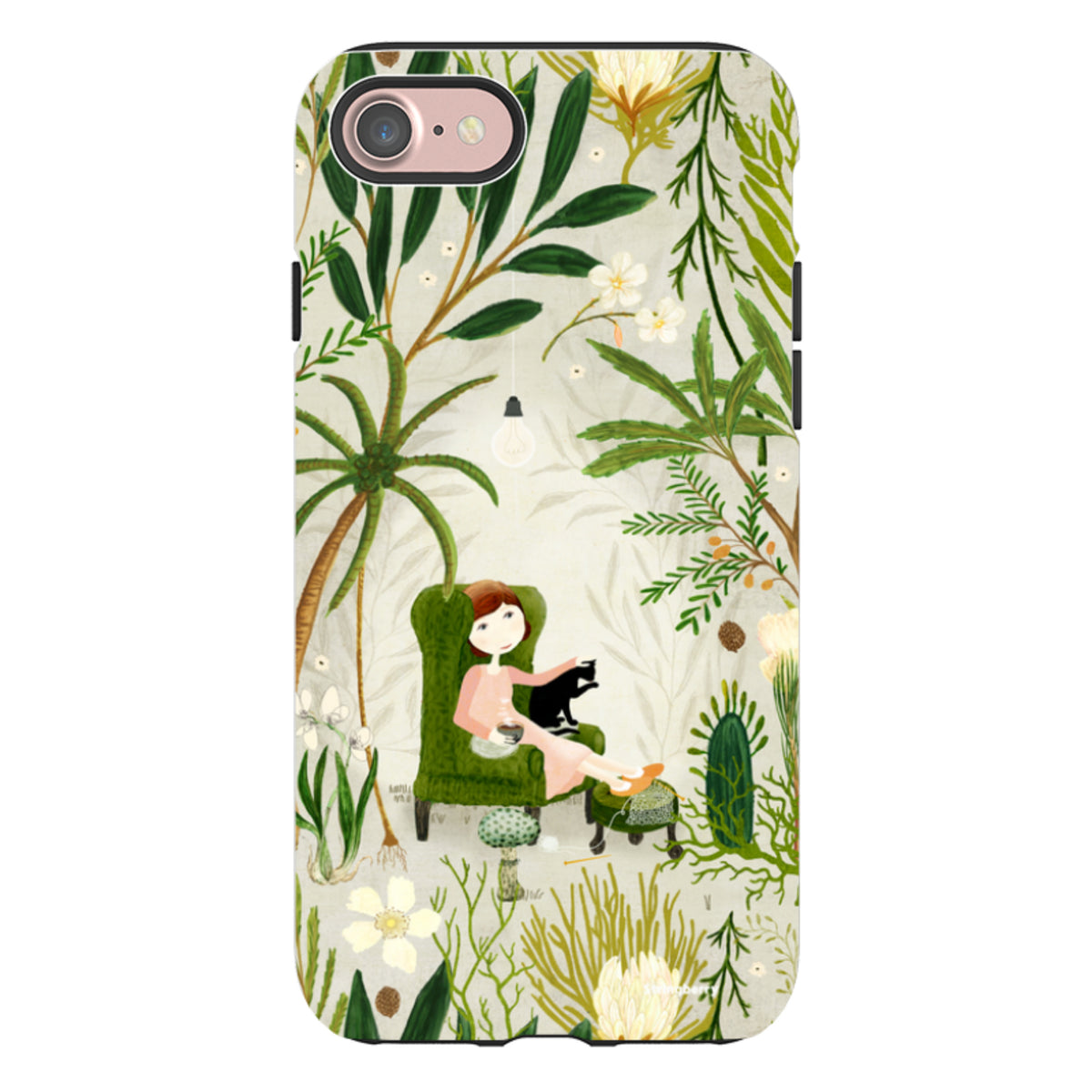 iPhone Tough Case - Imaginarium Garden II By Katherine Quinn