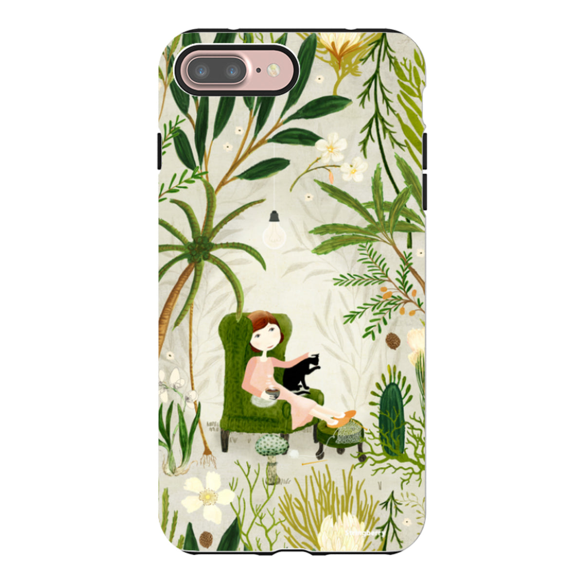 iPhone Tough Case - Imaginarium Garden II By Katherine Quinn