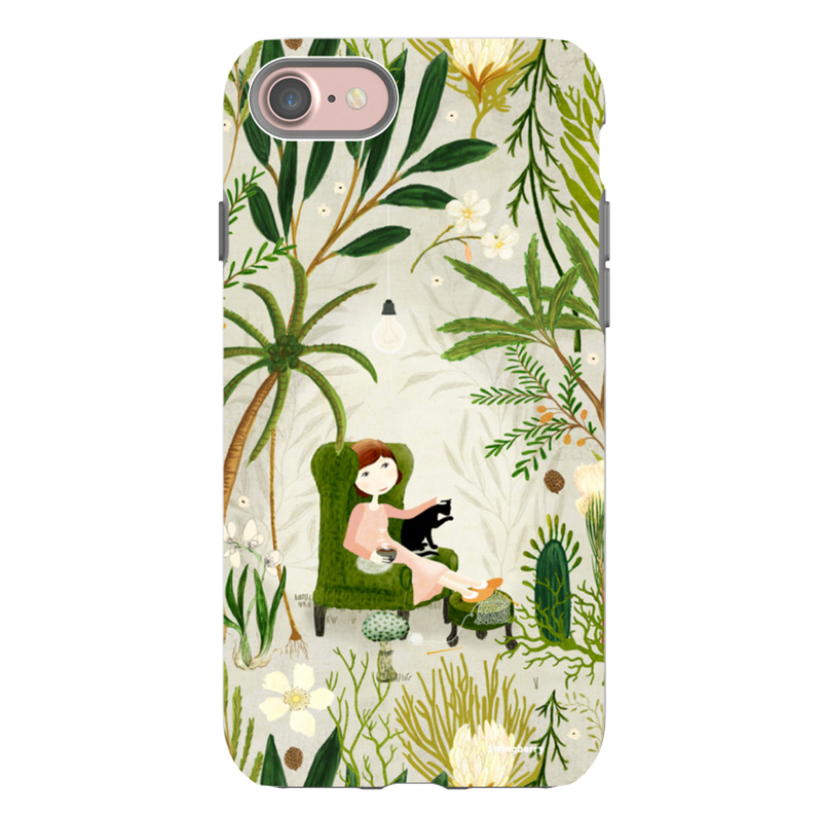 iPhone Tough Case - Imaginarium Garden II By Katherine Quinn