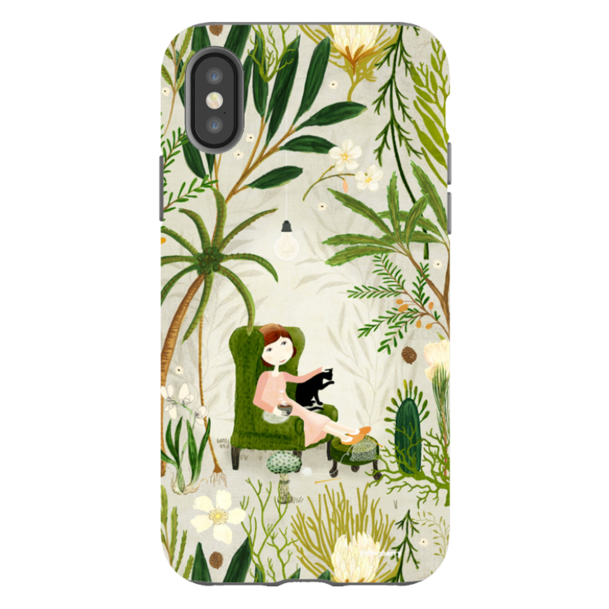 iPhone Tough Case - Imaginarium Garden II By Katherine Quinn