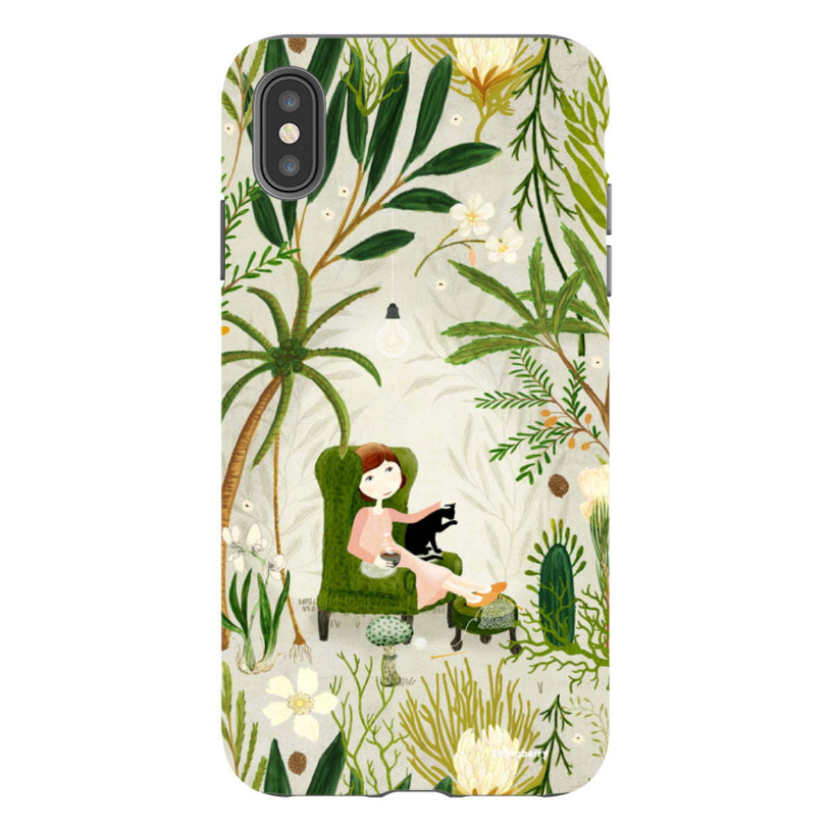 iPhone Tough Case - Imaginarium Garden II By Katherine Quinn