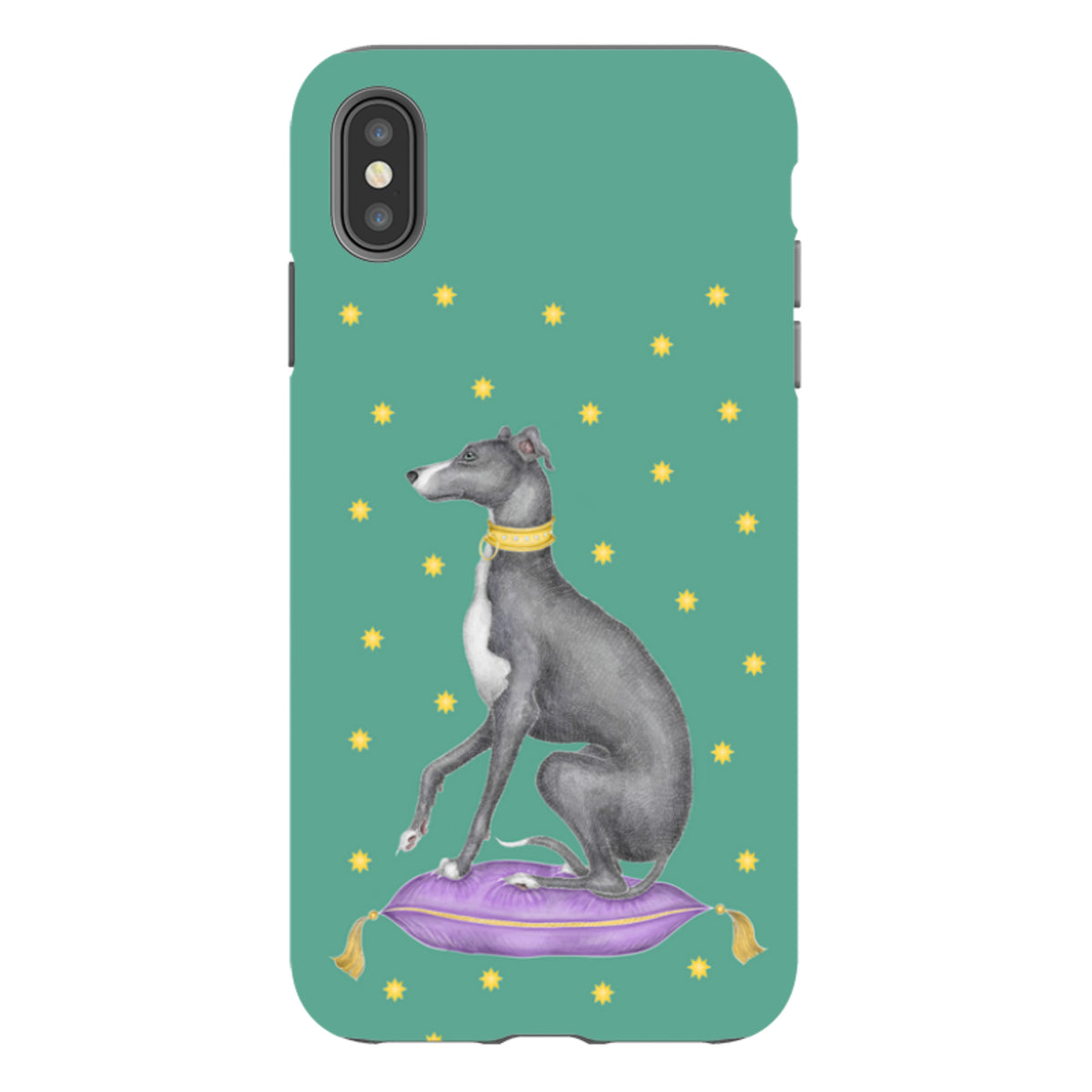 iPhone Tough Case - Italian Greyhound By Catherine Rowe