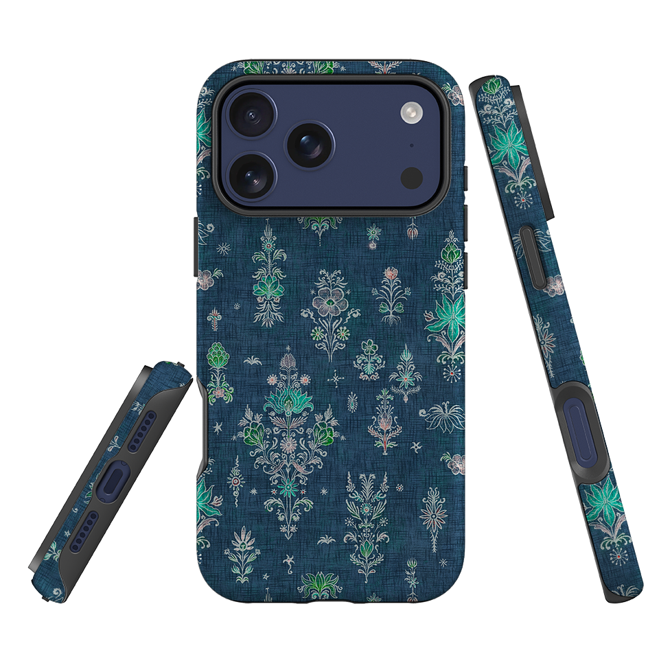 iPhone Tough Case - Jewel Spirit - Peacock By Katherine Quinn