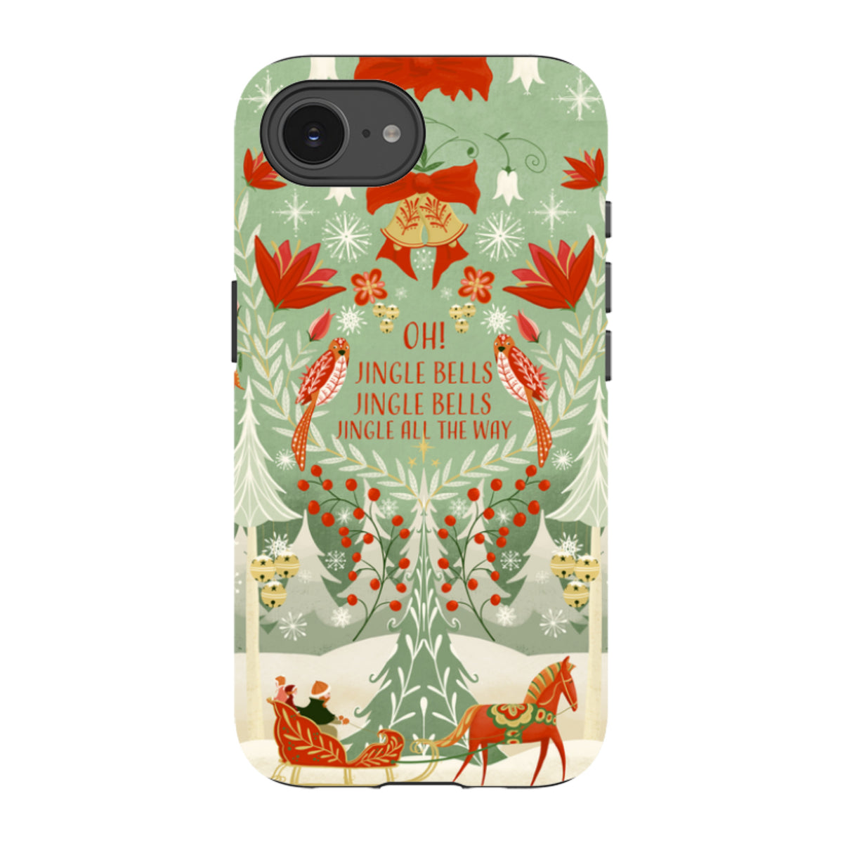 iPhone Tough Case - Jingle Bells By Maja Lindberg